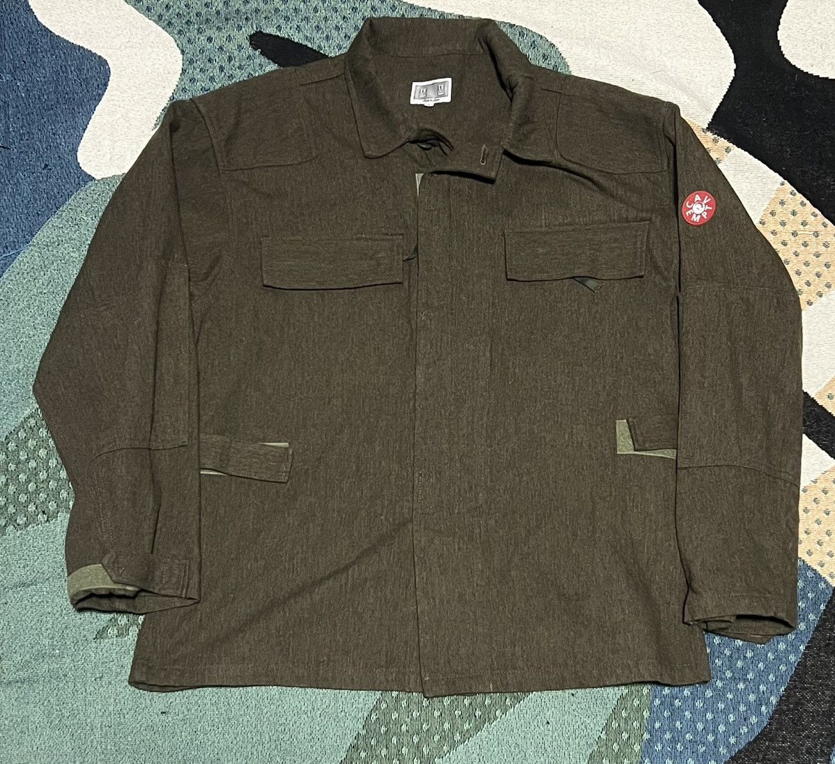 Cav Empt Cav Empt CW ZIP BDU Green Jacket Large CES28JK17 Size US L / EU 52-54 / 3 - 1 Thumbnail