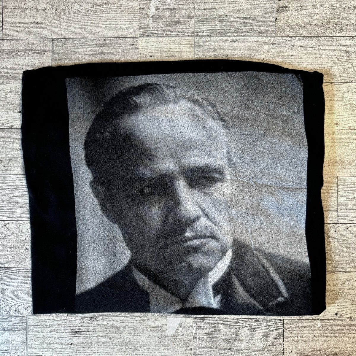 Vintage American Classics, Retro, The Godfather, Raw Hem Cropped Tee Size XL / US 12-14 / IT 48-50 - 10 Thumbnail