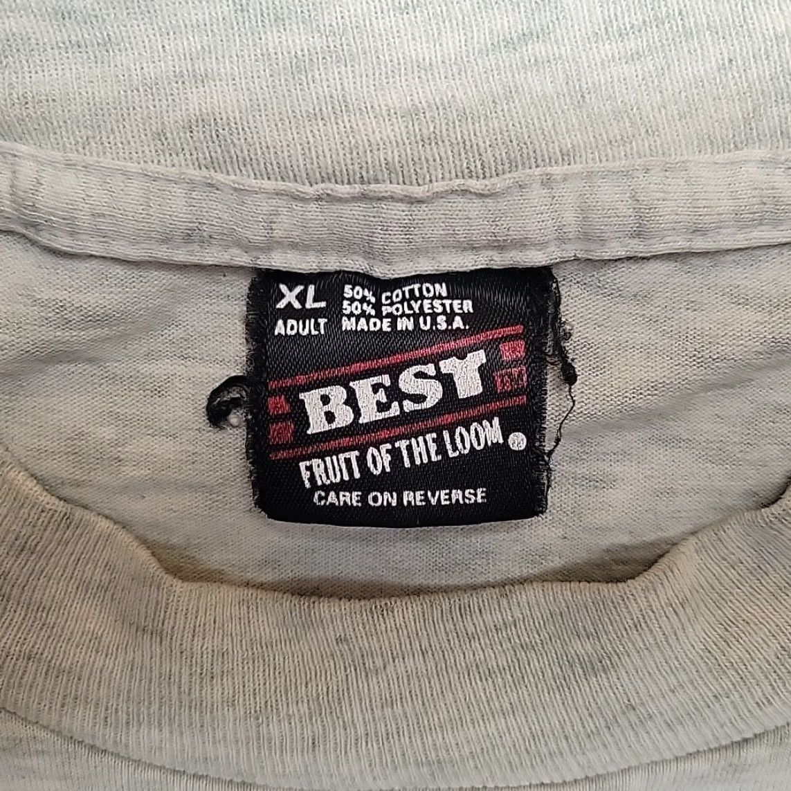 Fruit Of The Loom VTG Motorcycle Shirt Men XL Gray Forever Biker Made In The USA Single Stitch Tee Shirt Mens XL Gray Motorcycle Forever Biker Made In USA Tee Size US XL / EU 56 / 4 - 3 Thumbnail