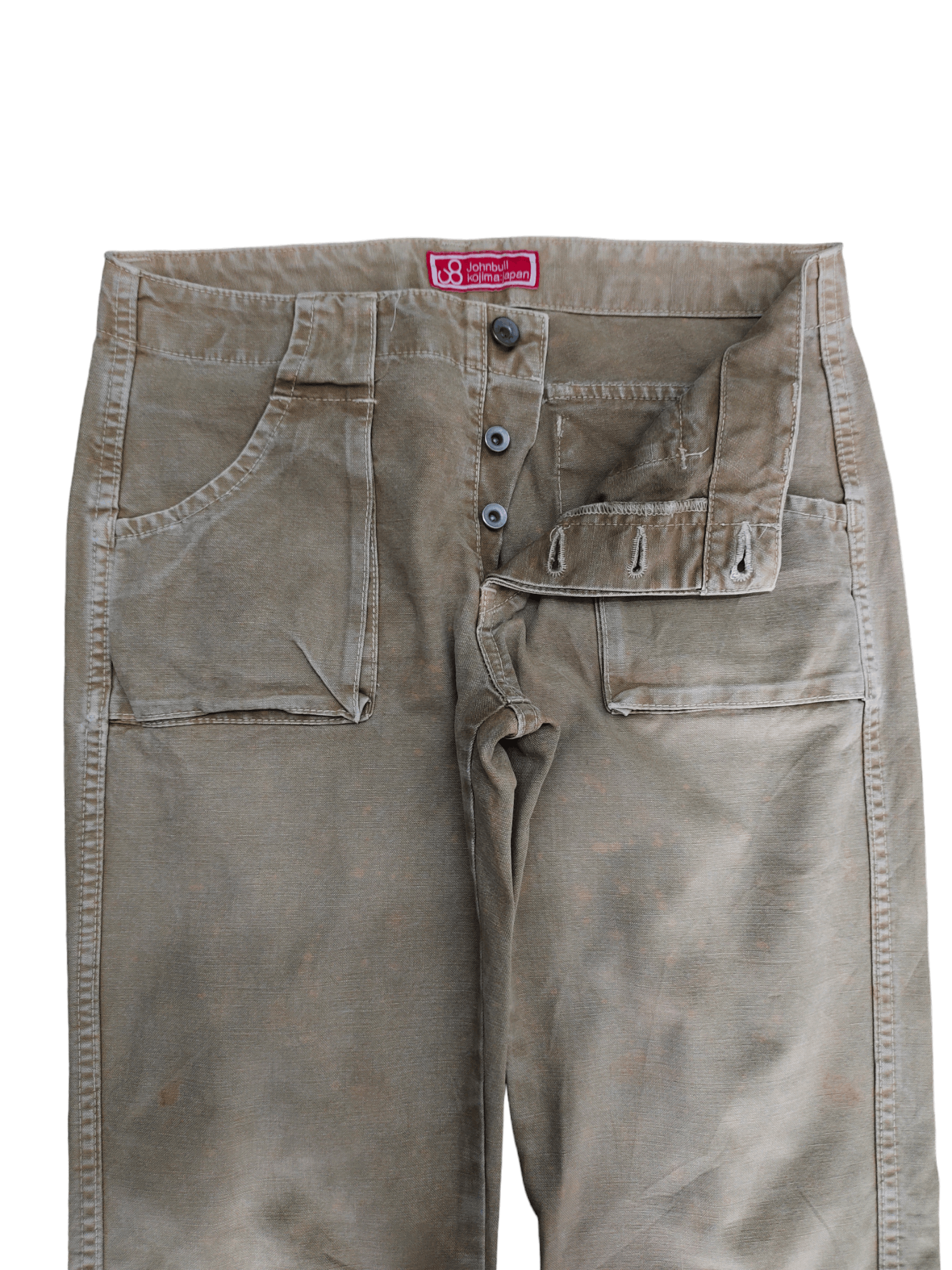 Johnbull Kojima Japan Duck Cotton Denim Bush Pants