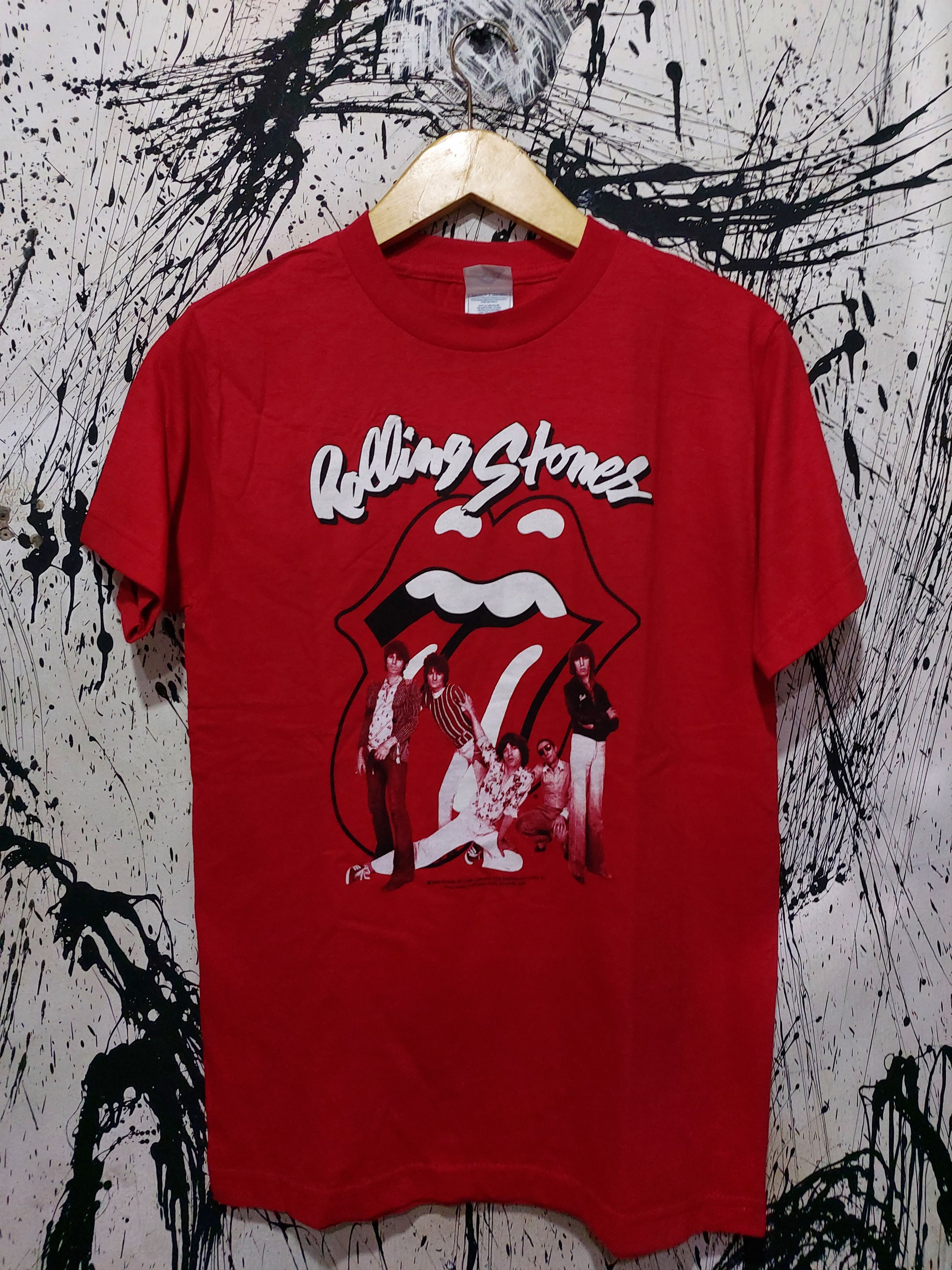 Band Tees × The Rolling Stones 2000'S ROLLING STONES PERSONNEL PROMO TEE Size US S / EU 44-46 / 1 - 1 Thumbnail