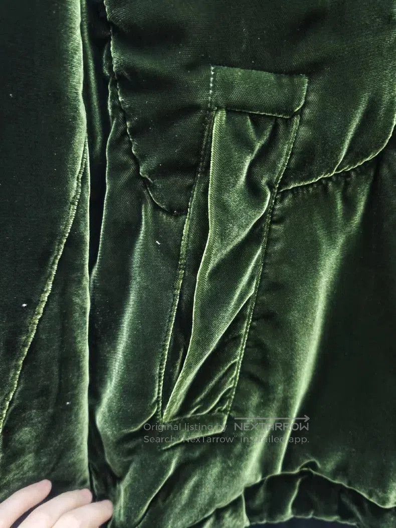 Haider Ackermann HAIDER ACKERMANN Velvet Collar Jacket. Size US M / EU 48-50 / 2 - 4 Thumbnail