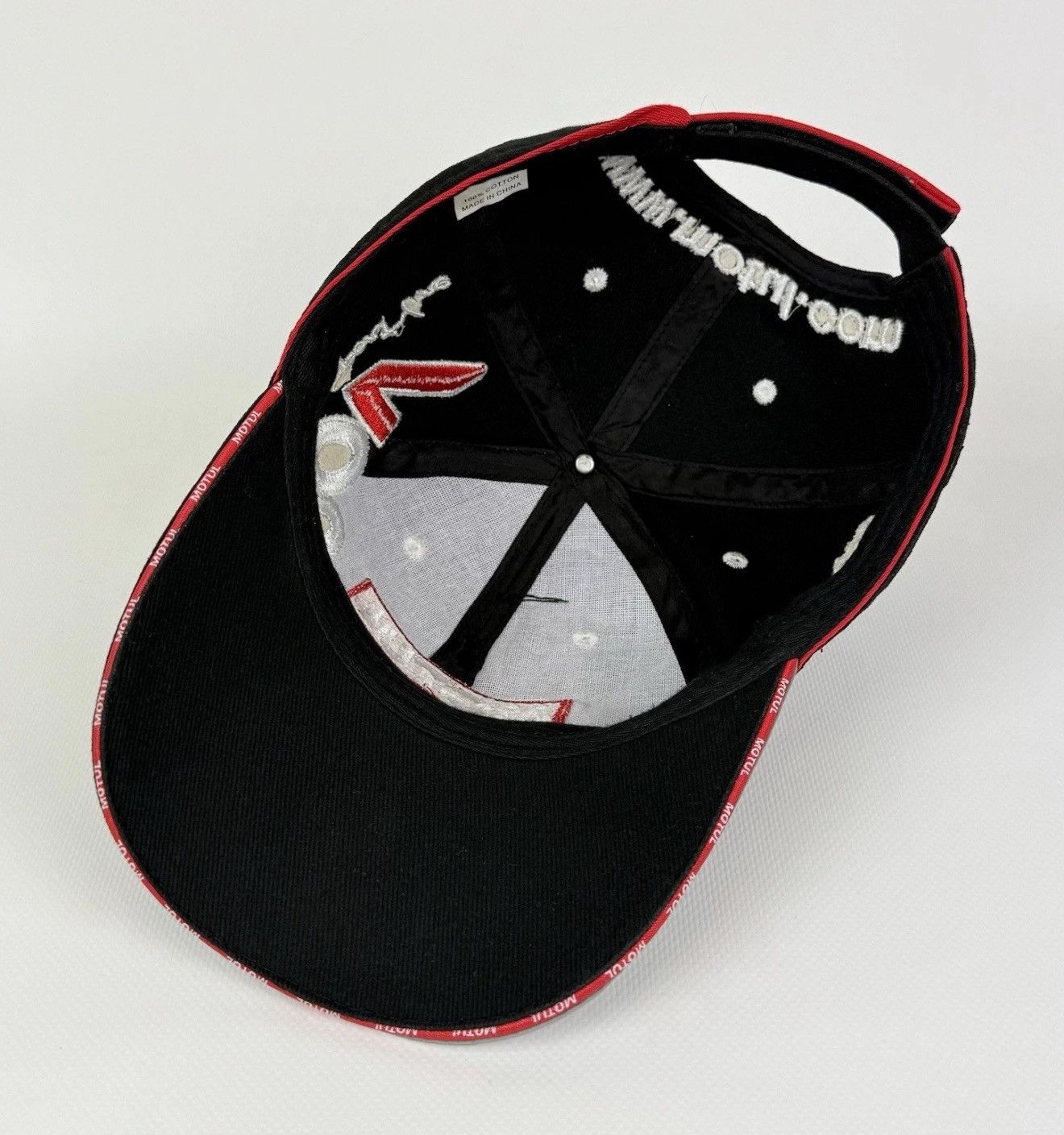 Vintage Motul 300V Motorsport Line Baseball Hat Cap Black Top Racing Size ONE SIZE - 11 Thumbnail