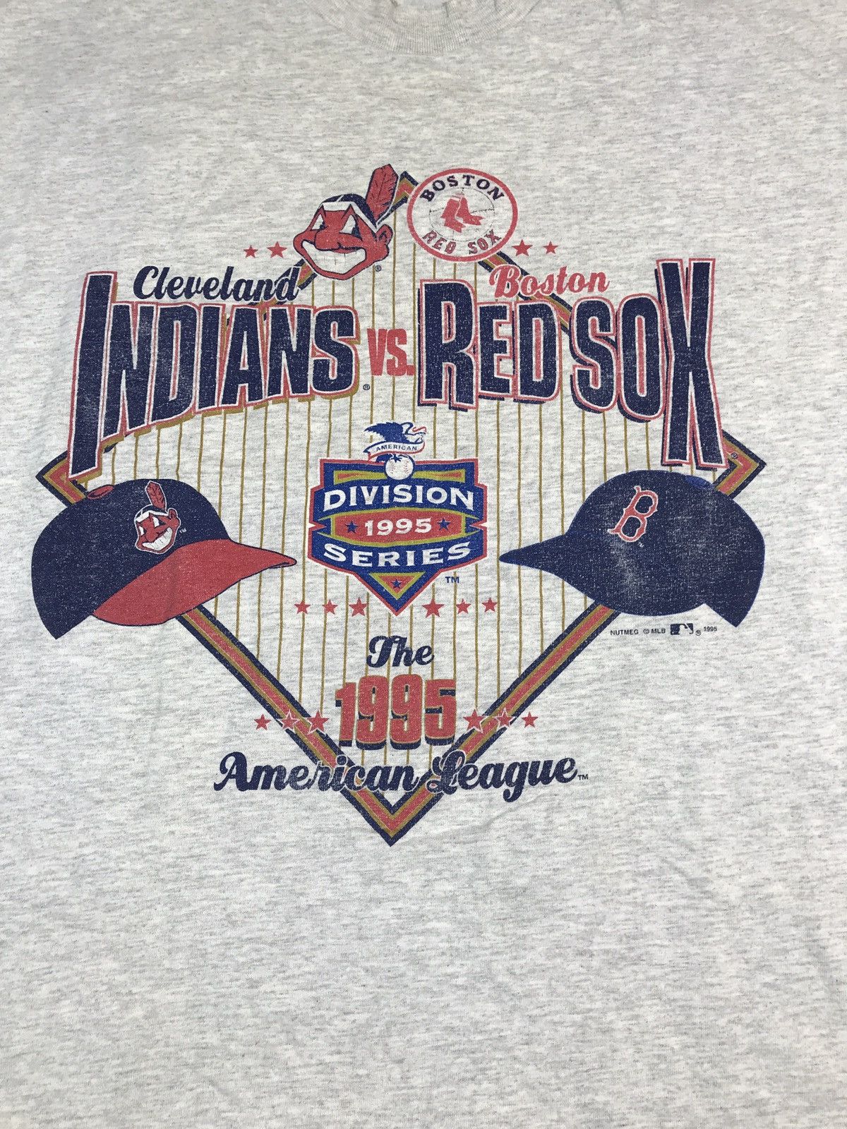 Lee × MLB × Vintage Vintage 1995 AL Division Series Rare T Shirt Size US XXL / EU 58 / 5 - 2 Thumbnail