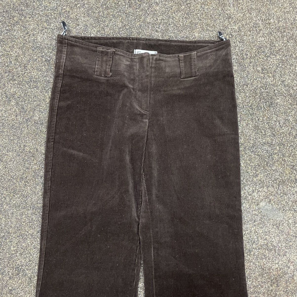 Vintage Vintage Y2K Flared Wide Leg Corduroy Pants Grunge Faded 32 Size 32" / US 10 / IT 46 - 4 Thumbnail