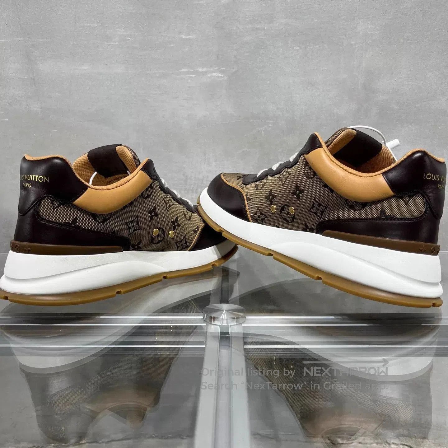 Louis Vuitton Brown Low-Top Sneakers Size 9. Size US 9 / EU 42 - 5 Thumbnail