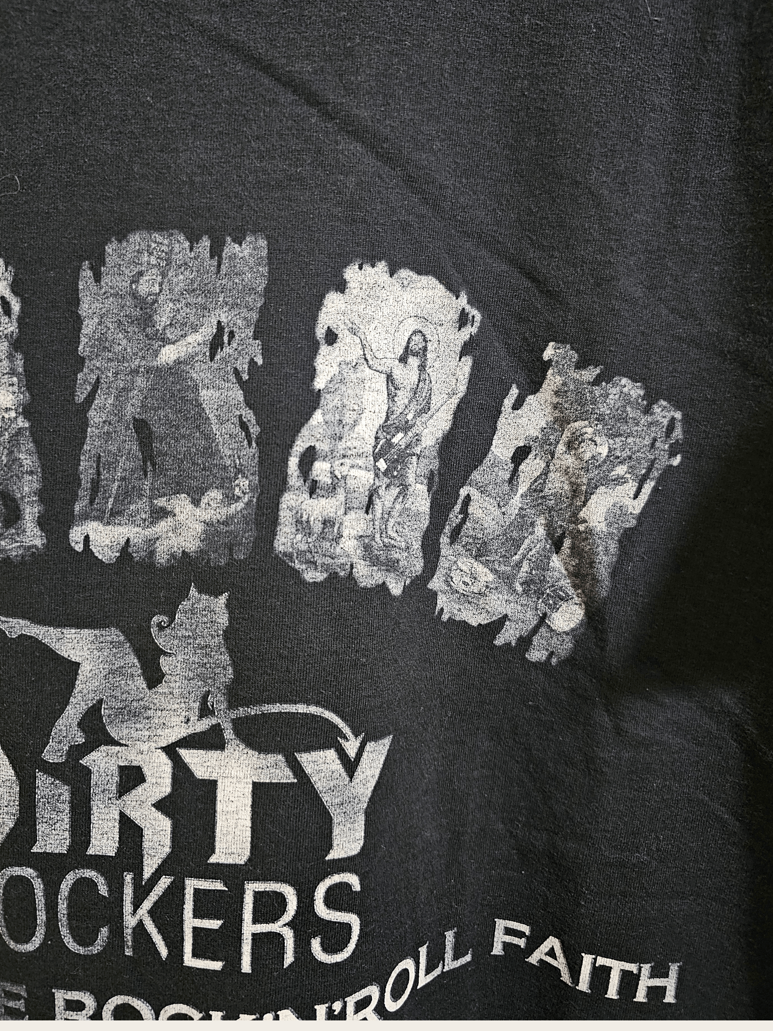 Band Tees Dirty Rockers Rock'N'Roll Tee Size US L / EU 52-54 / 3 - 4 Thumbnail