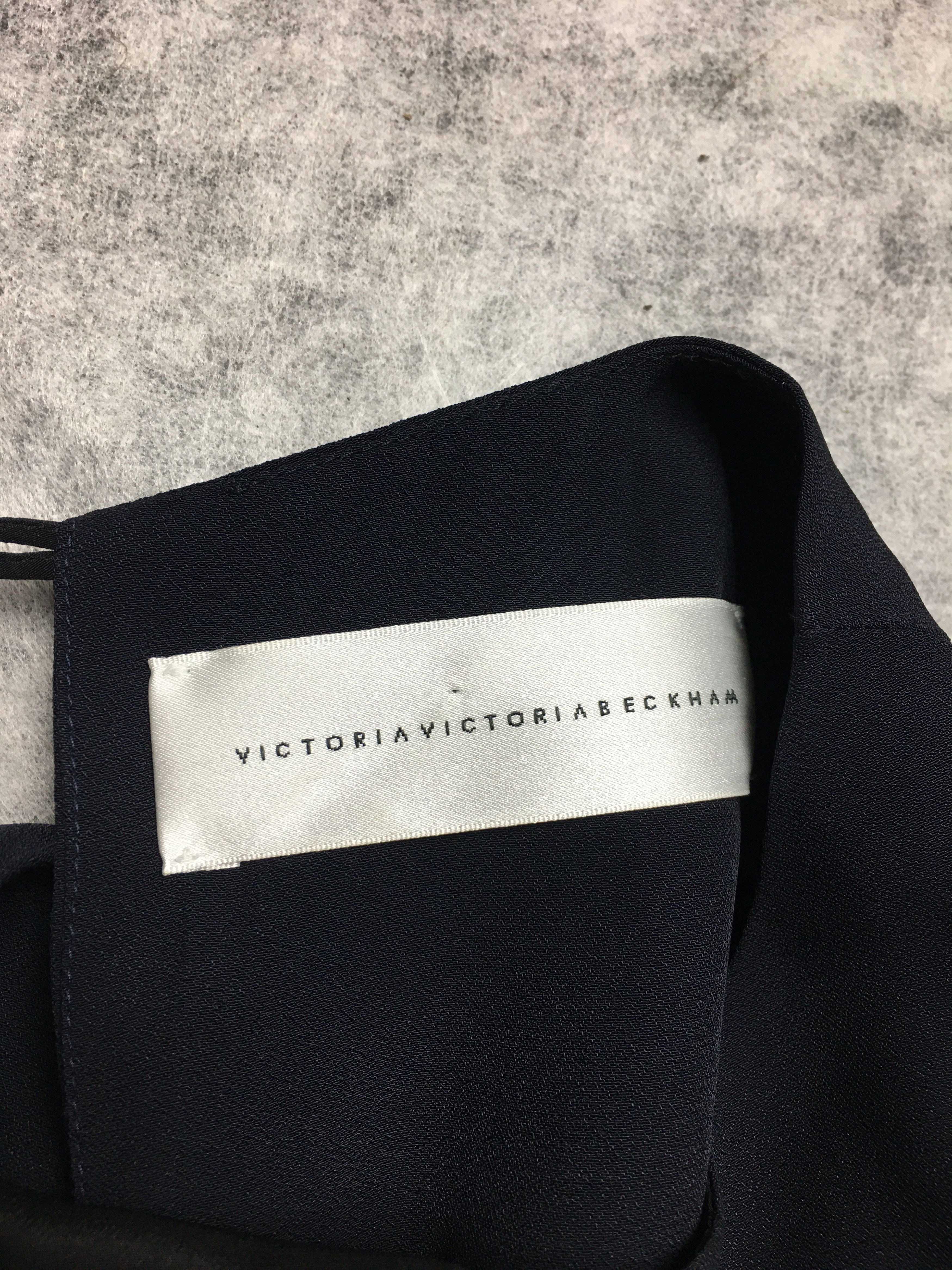 Victoria Beckham Victoria Beckham Black Orange Ombre Feather Mini Dress US8 Size M / US 6-8 / IT 42-44 - 8 Thumbnail