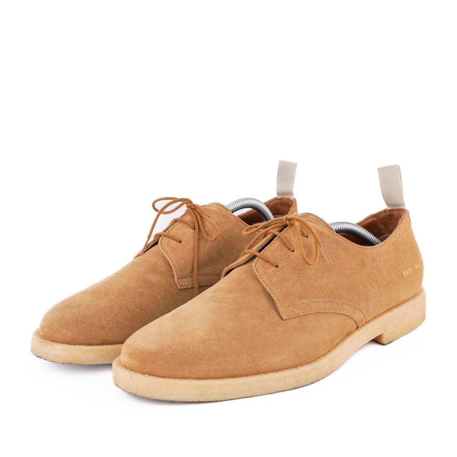 Common Projects Common Projects Cadet Suede Leather Derby Shoes Size US 11 / EU 44 - 1 Thumbnail