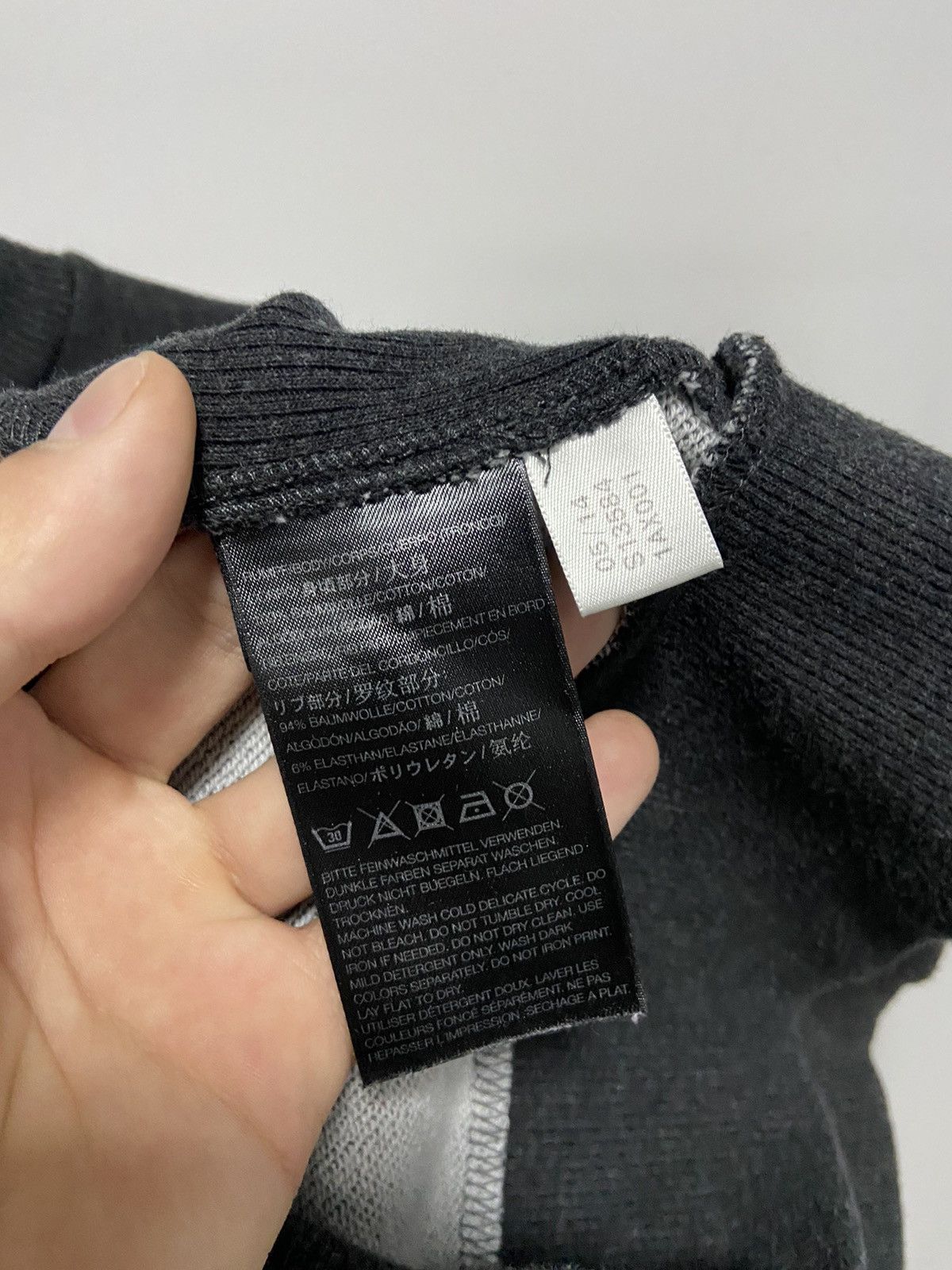 Vintage × Y-3 × Yohji Yamamoto Y-3 Yohji Yamamoto sweatshirt big Logo Vintage Adidas Size US M / EU 48-50 / 2 - 7 Thumbnail