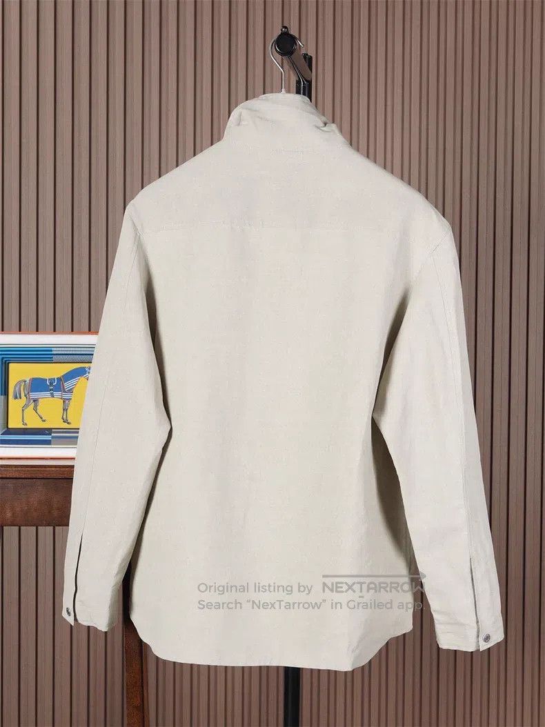 Hermes Hermes Lightweight Stand Collar Jacket Size US M / EU 48-50 / 2 - 3 Thumbnail
