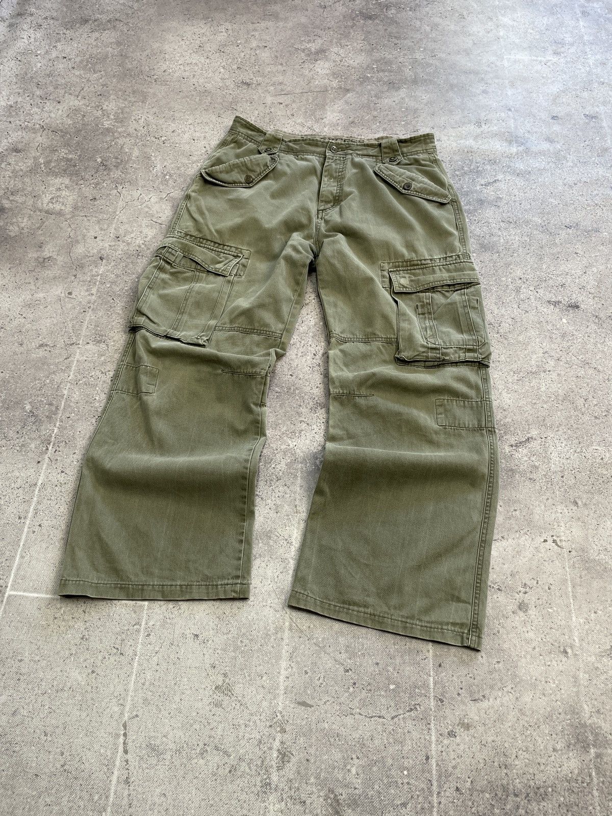 G-Star Vintage Junya Watanabe Balenciaga Style Bondage Cargo Pants Size US 34 / EU 50 - 4 Thumbnail