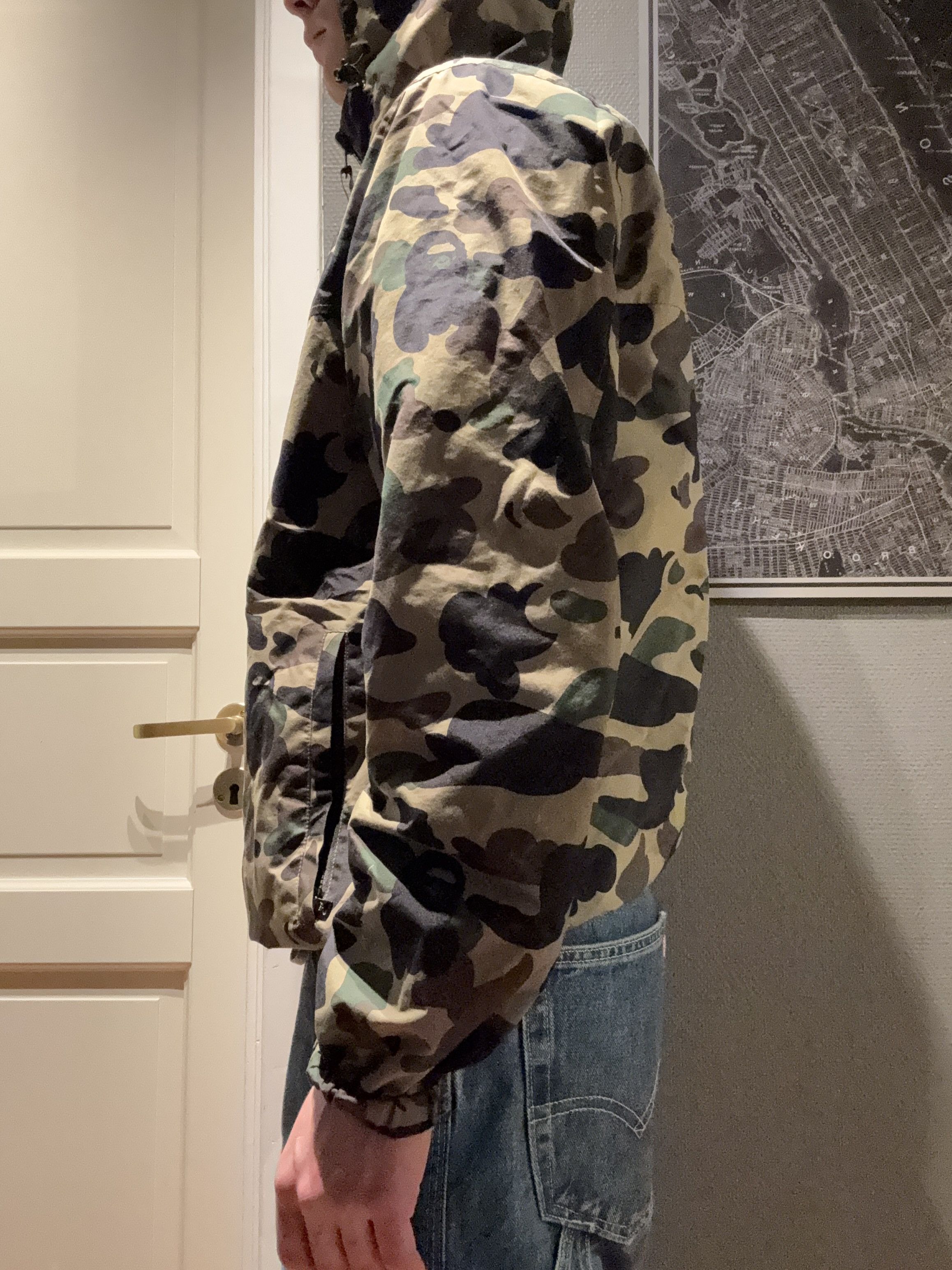Bape Bape 1st Camo reversible hoodie jacket Size US L / EU 52-54 / 3 - 8 Thumbnail