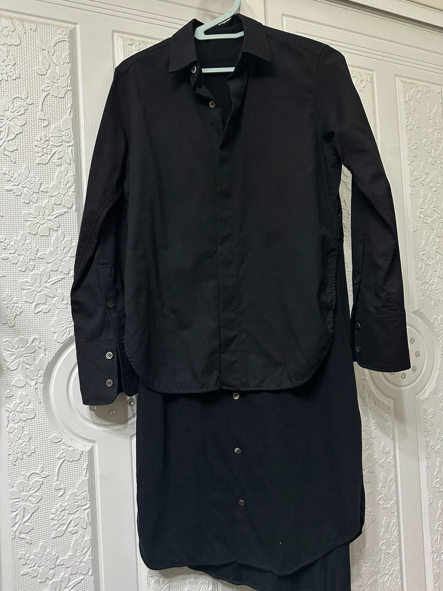 Yohji Yamamoto Yohji Yamamoto GroundY shirt dress Size S / US 4 / IT 40 - 1 Thumbnail