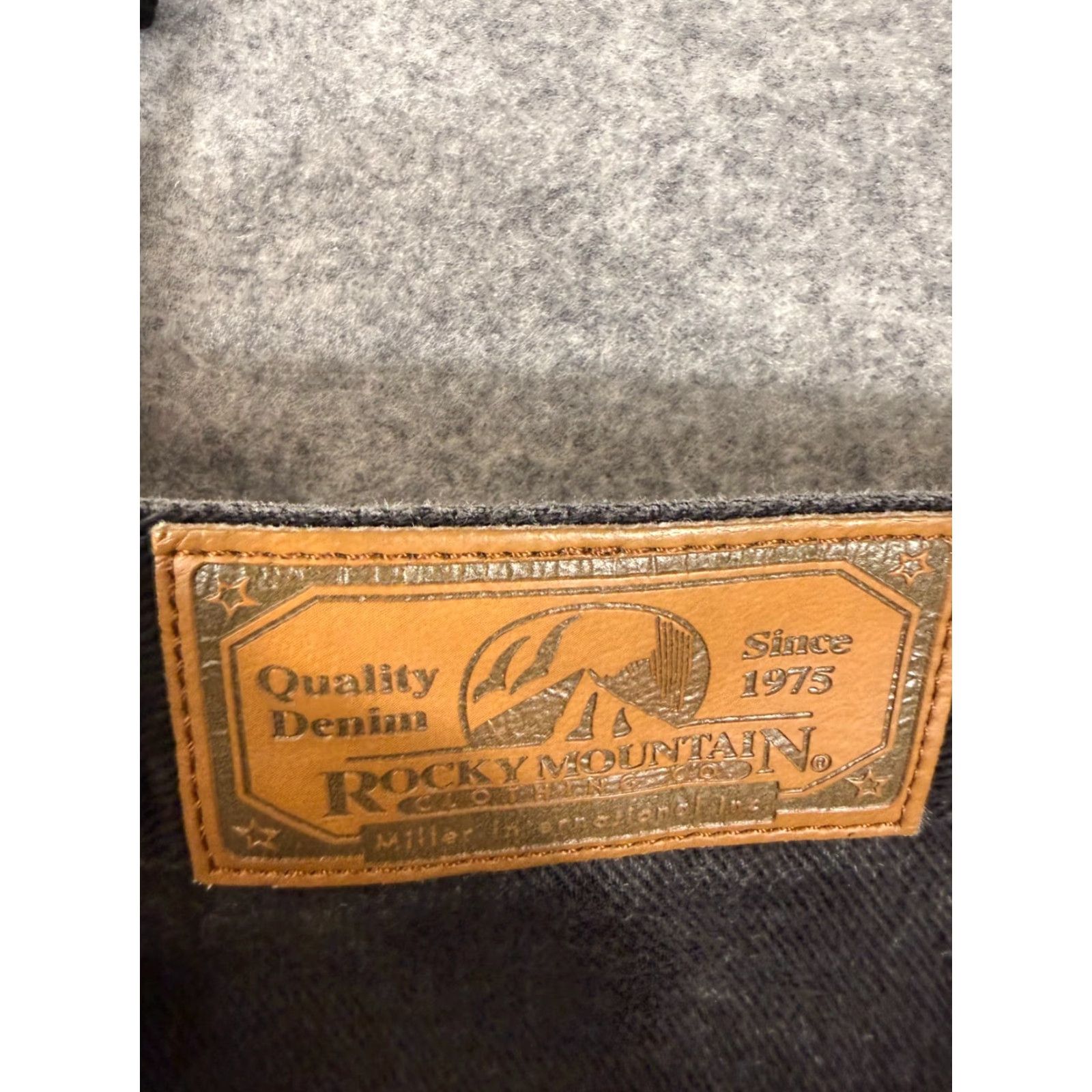 Vintage VINTAGE Rockies Rocky Mountain Jeans Womens 10 Black Denim 90s Western Bareback Pocketed Comfortable/ Breathable Womens 10 Black Rocky Mountain Jeans Size 27" / US 4 / IT 40 - 6 Thumbnail