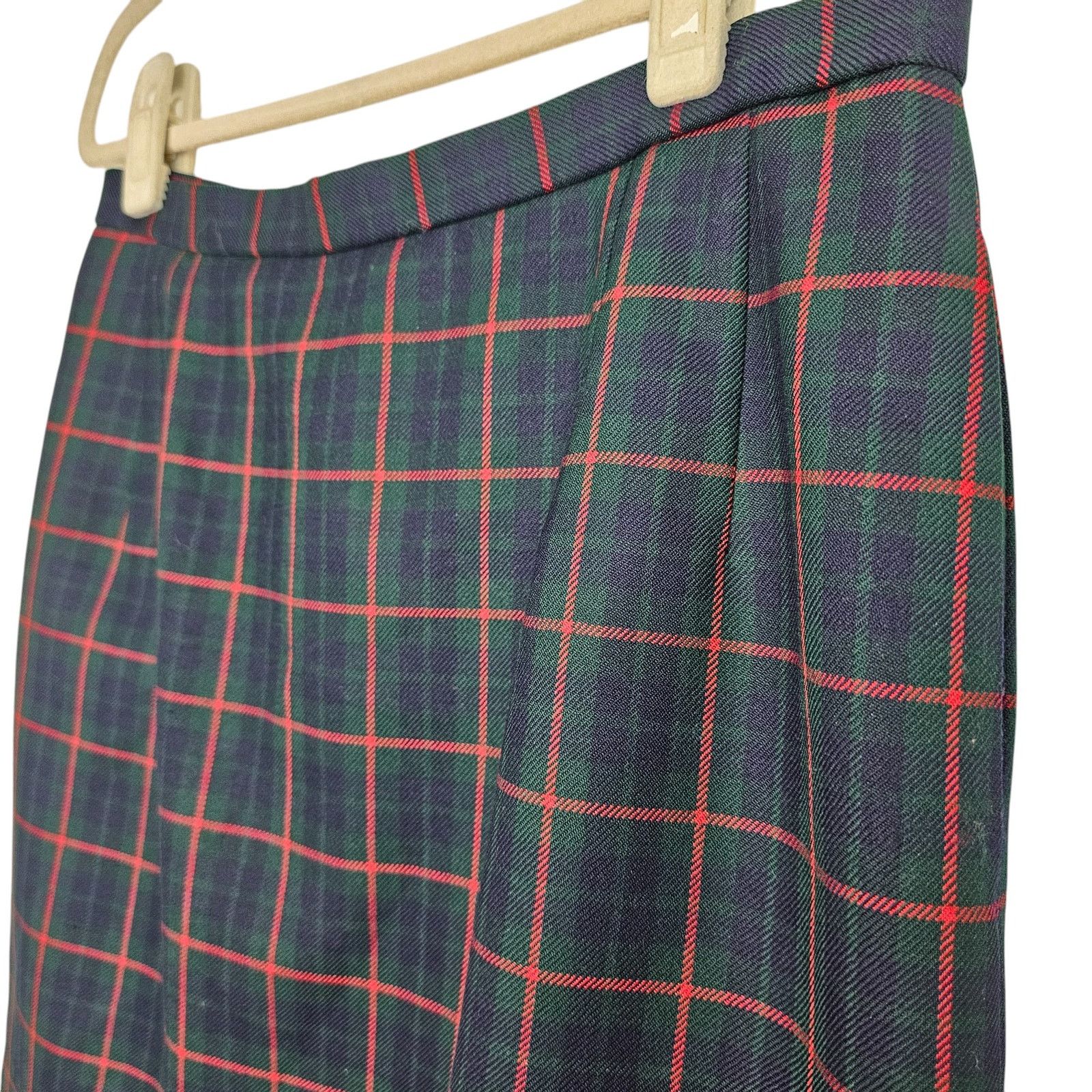Pendleton Vintage Pendleton Wool Plaid Blazer Skirt 2Pc Set Sz 10P/12 Size L / US 10 / IT 46 - 11 Thumbnail
