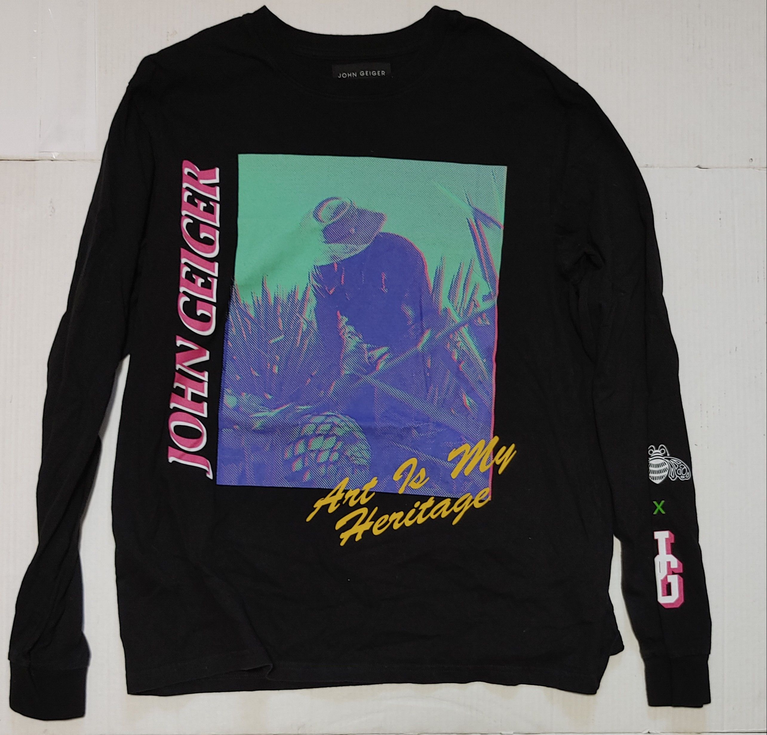 John Geiger John Geiger Limited Edition Long Sleeve T-shirt Size US L / EU 52-54 / 3 - 1 Thumbnail