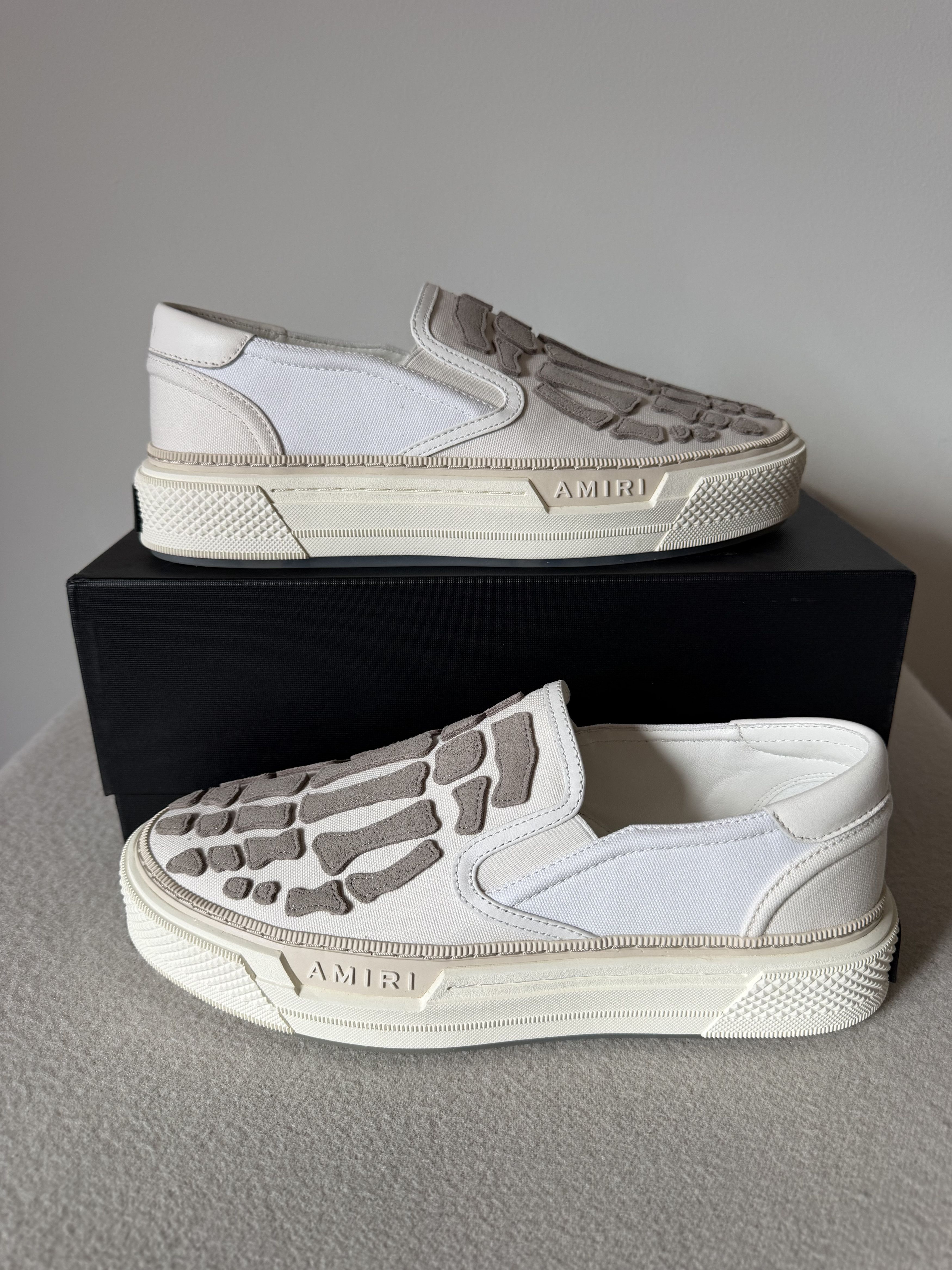 Amiri Amiri Skel Top Slip On in White Size US 9 / EU 42 - 2 Thumbnail