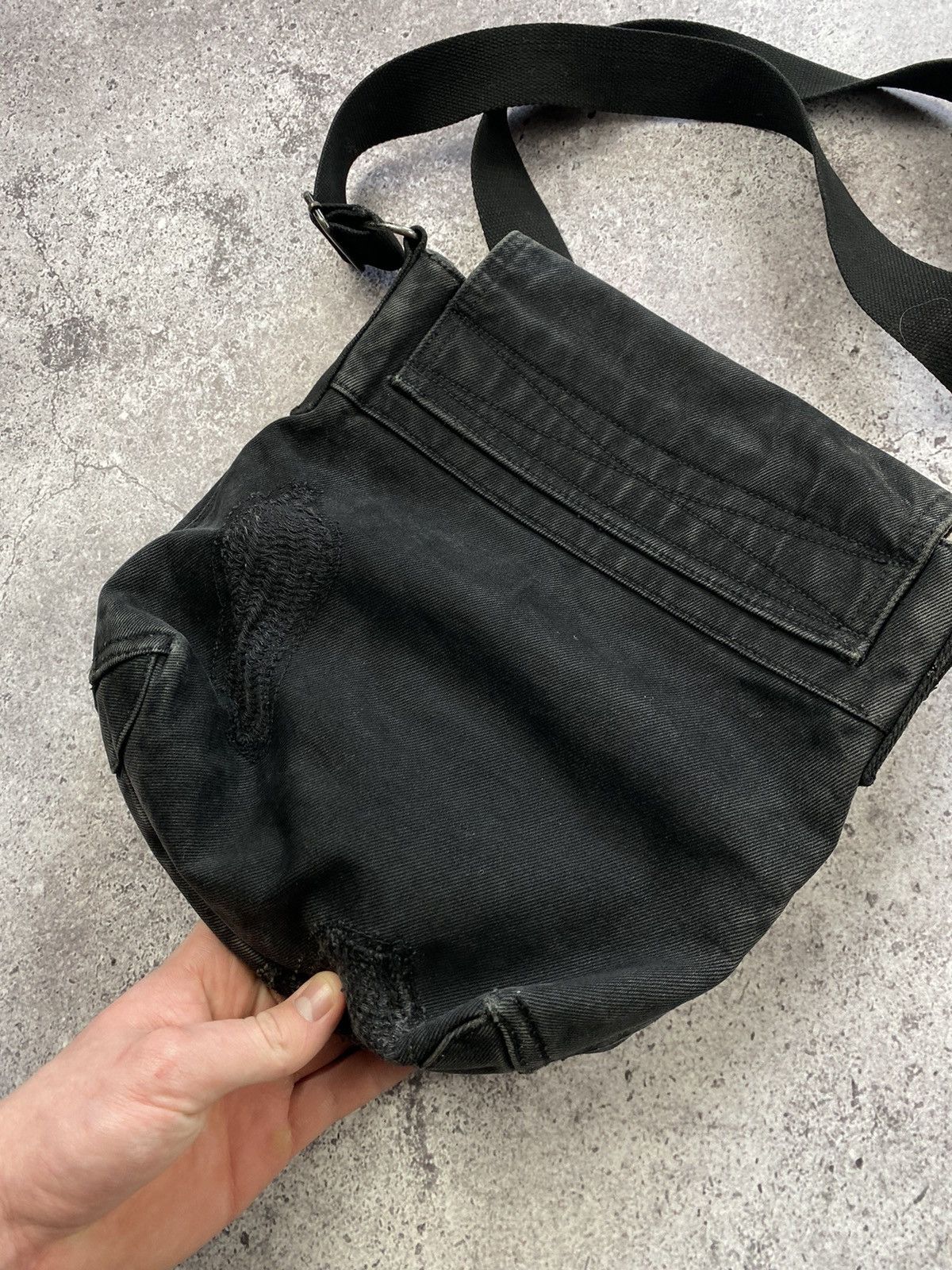 Japanese Brand × Junya Watanabe × Yohji Yamamoto Avant garde Junya watanabe Yohji Yamamoto Y2K distressed bag Size ONE SIZE - 4 Thumbnail