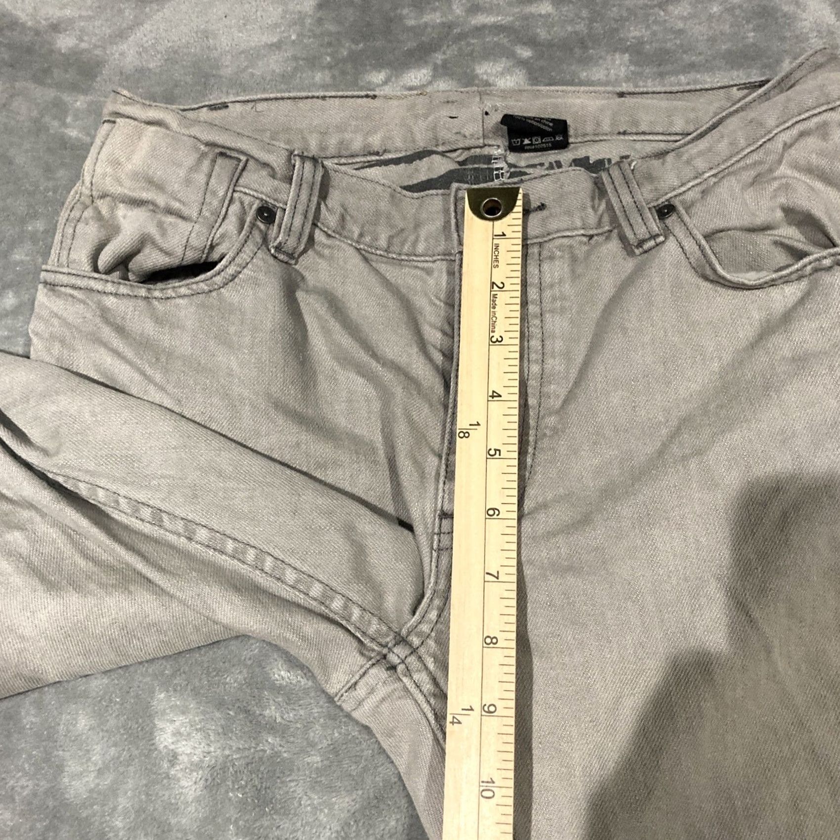 John Varvatos John Varvatos USA Bowery Slim Straight Jeans Pants Men’s 30x29 Gray Size US 30 / EU 46 - 5 Thumbnail