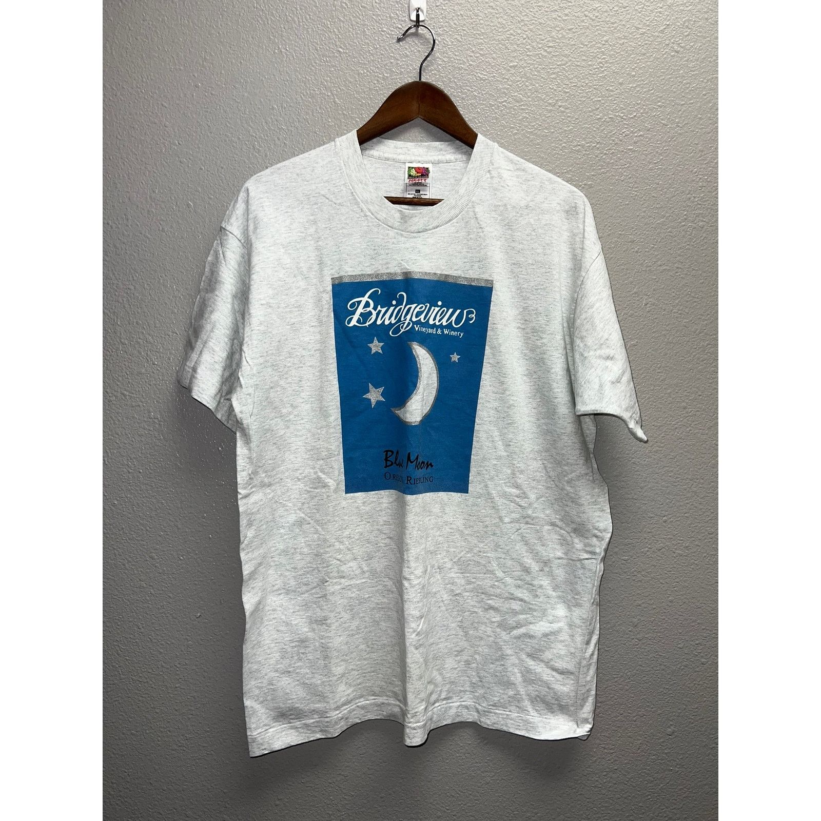 Vintage Vintage Wine Shirt Bridgeview Vineyard Oregon Riesling XL Size US XL / EU 56 / 4 - 1 Thumbnail