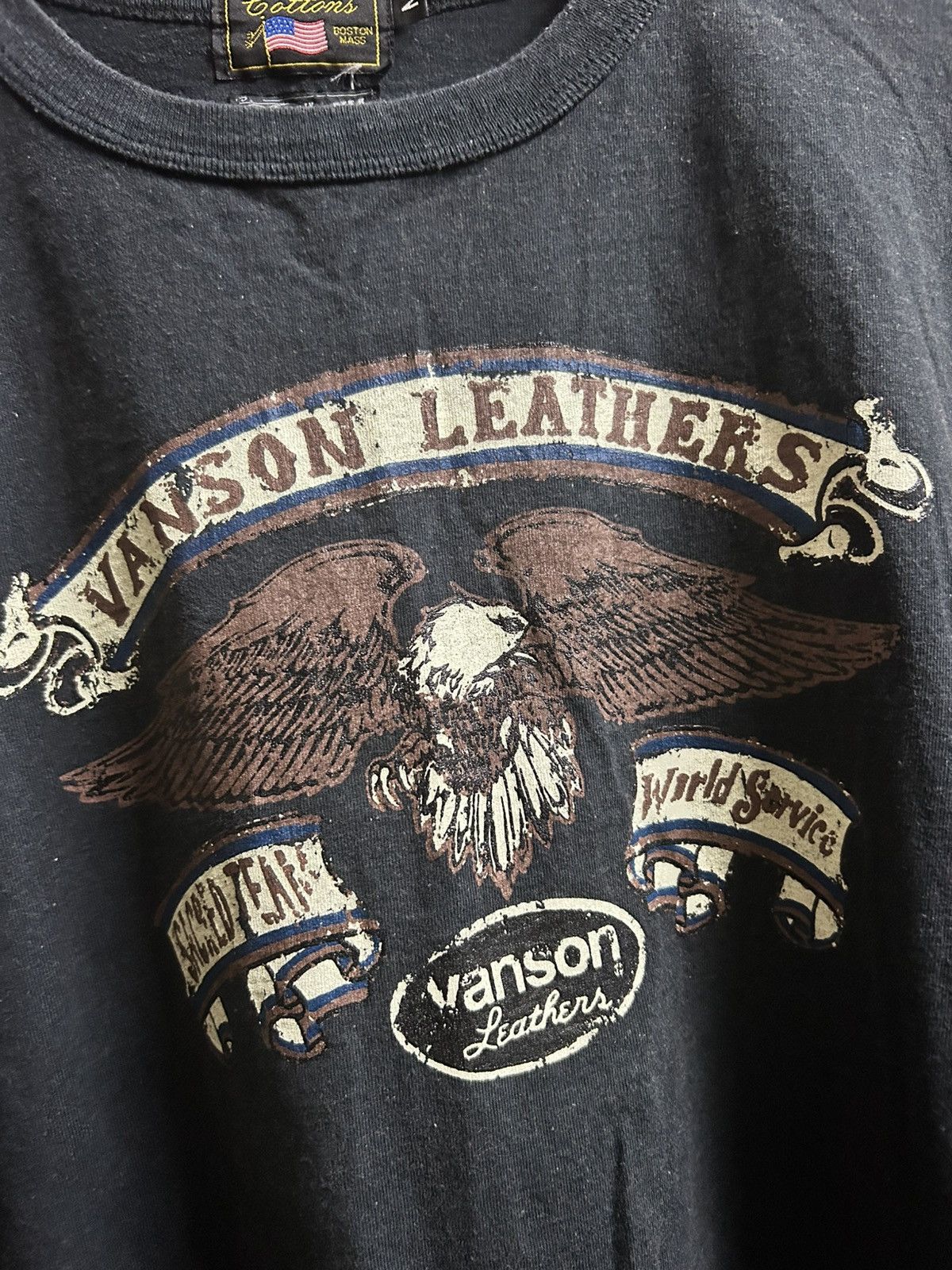 Vanson Leathers Championship Motorcycle Longsleeve Tee Size US M / EU 48-50 / 2 - 11 Thumbnail
