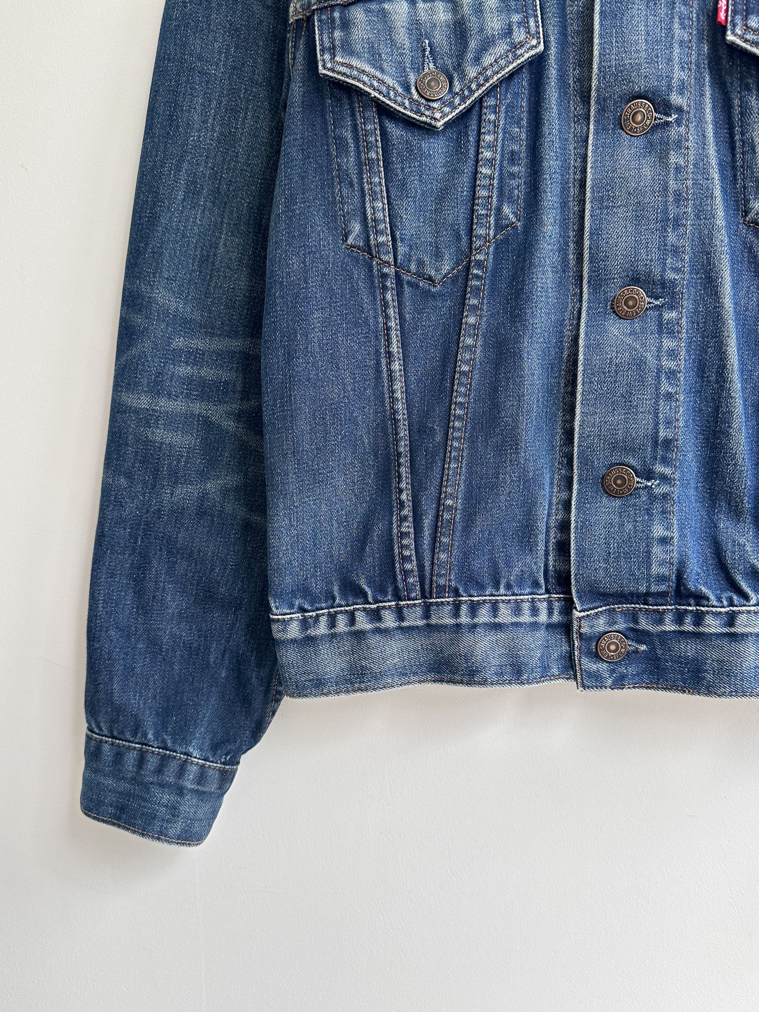 Levi's Vintage Levi's Denim Jeans Jacket Size S / US 4 / IT 40 - 5 Thumbnail