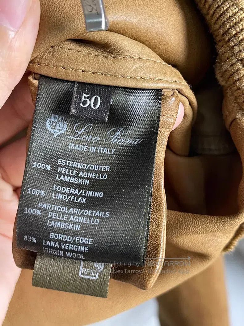 Loro Piana Loro Piana Lamb Leather Jacket Size US M / EU 48-50 / 2 - 7 Thumbnail