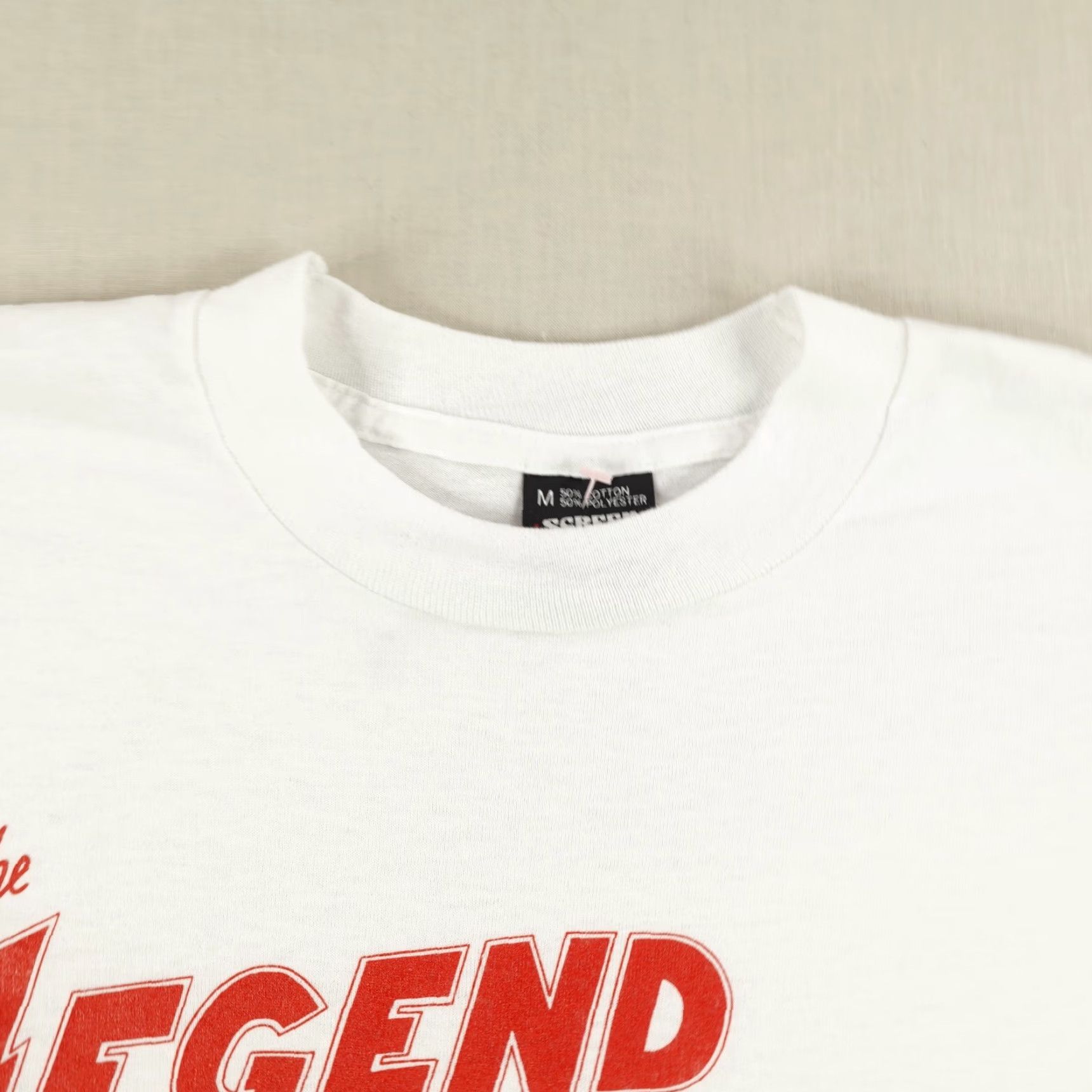 Vintage VINTAGE Curtis Turner Shirt Mens M White The Legend Ford Car Racing 80s Shirt Mens White Cars 80s Mens M Vintage Kurt? Size US M / EU 48-50 / 2 - 4 Thumbnail