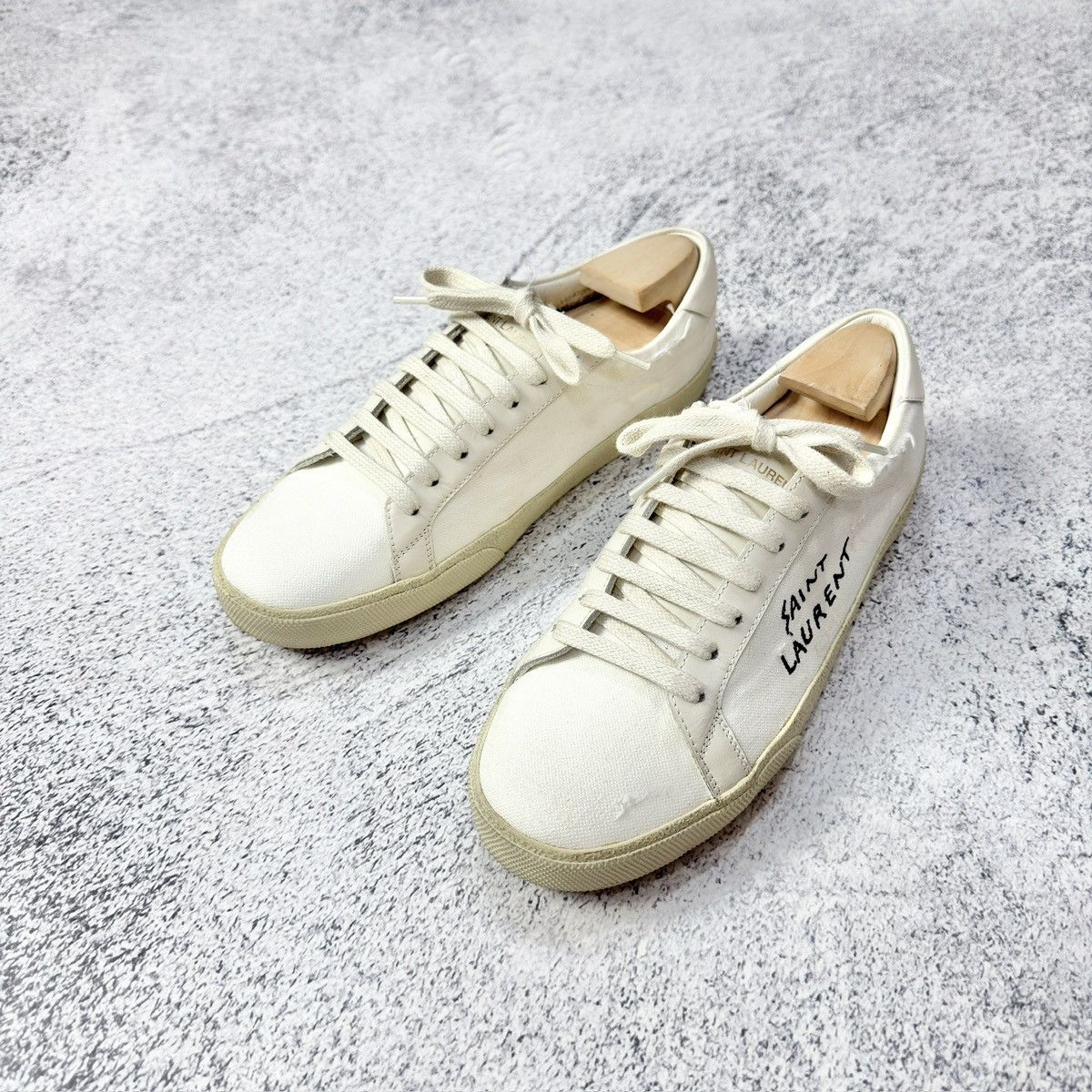 Saint Laurent Paris Saint Laurent Court Classic 40 size 26cm Size US 10 / IT 40 - 2 Thumbnail