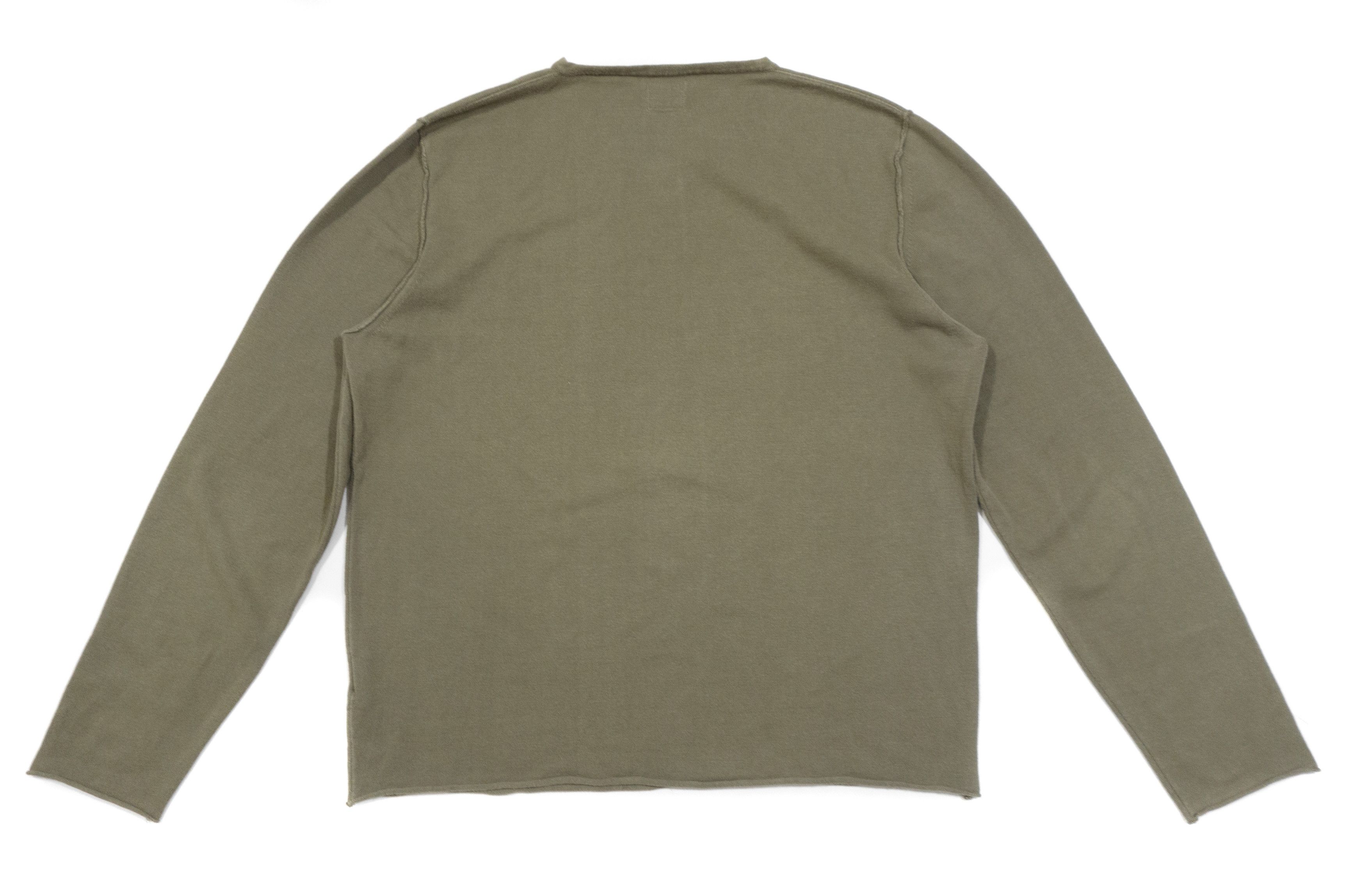 C.P. Company Garment Dyed V-Neck LongSleeve Military Light Sweater S/S 07 Size US M / EU 48-50 / 2 - 2 Thumbnail