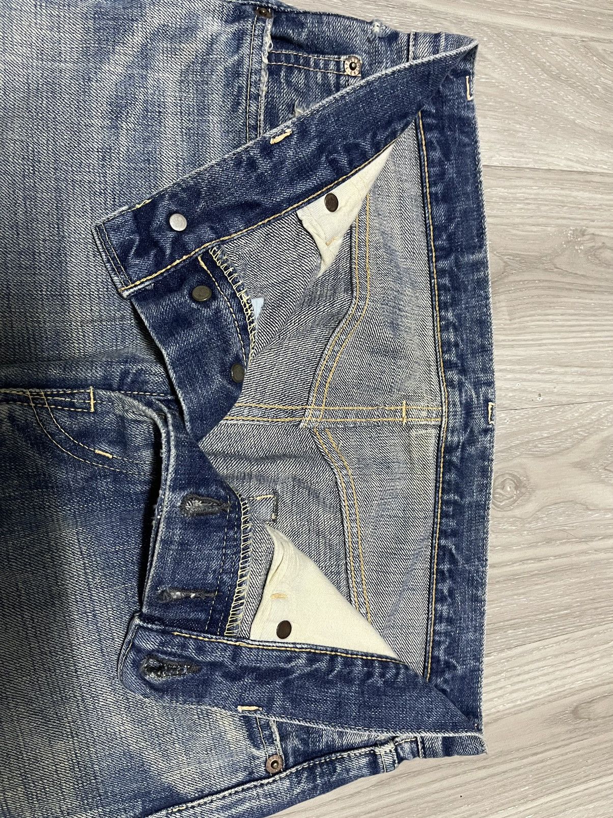 Spellbound SPELLBOUND - GHOST Pocket + Patches Jeans Size US 31 - 6 Thumbnail
