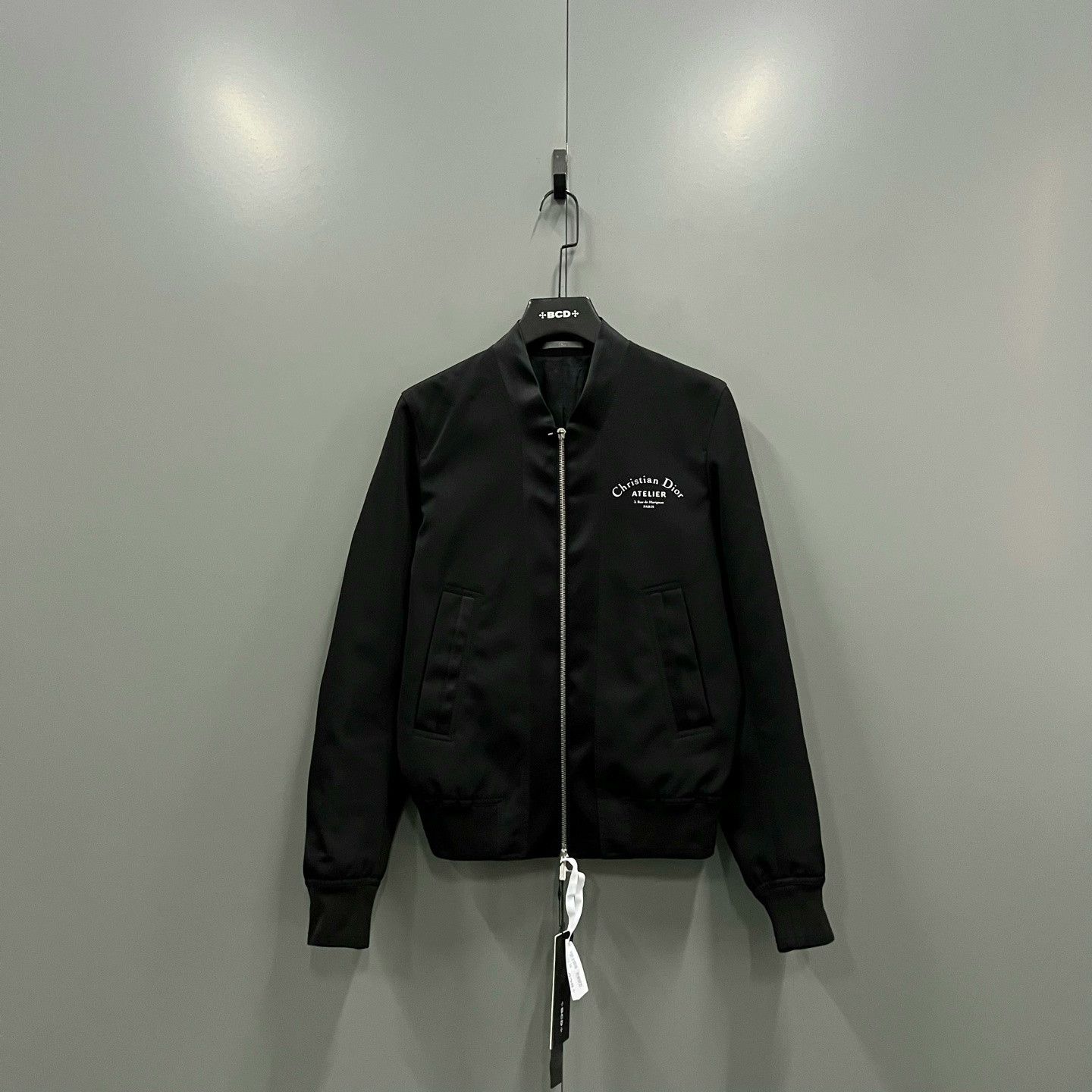 Dior Dior Black Small Logo Zip Jacket Size US S / EU 44-46 / 1 - 1 Thumbnail