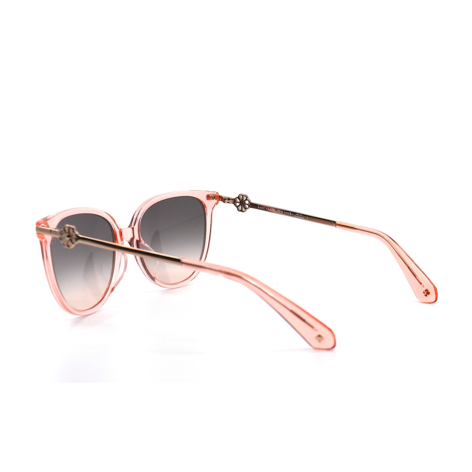 Kate Spade KATE SPADE KRISTINA/S 35J PINK TRANSPARENT GREY SUNGLASSES Size ONE SIZE - 5 Thumbnail