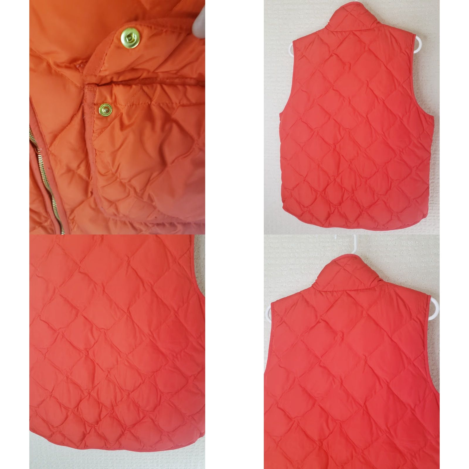 Vintage Woolrich Vest Red L Down Woolrich Full Zipper Puffer Pockets Woolrich Women Regular Size Vest Womens Size L / US 10 / IT 46 - 9 Thumbnail