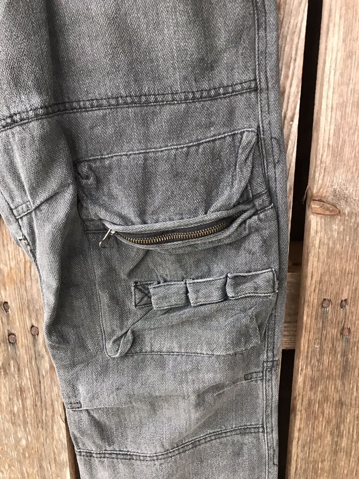 Japanese Brand × Seditionaries IGAI Bondage Parachute Punk Multipocket Tactical Pant Size US 30 / EU 46 - 8 Thumbnail