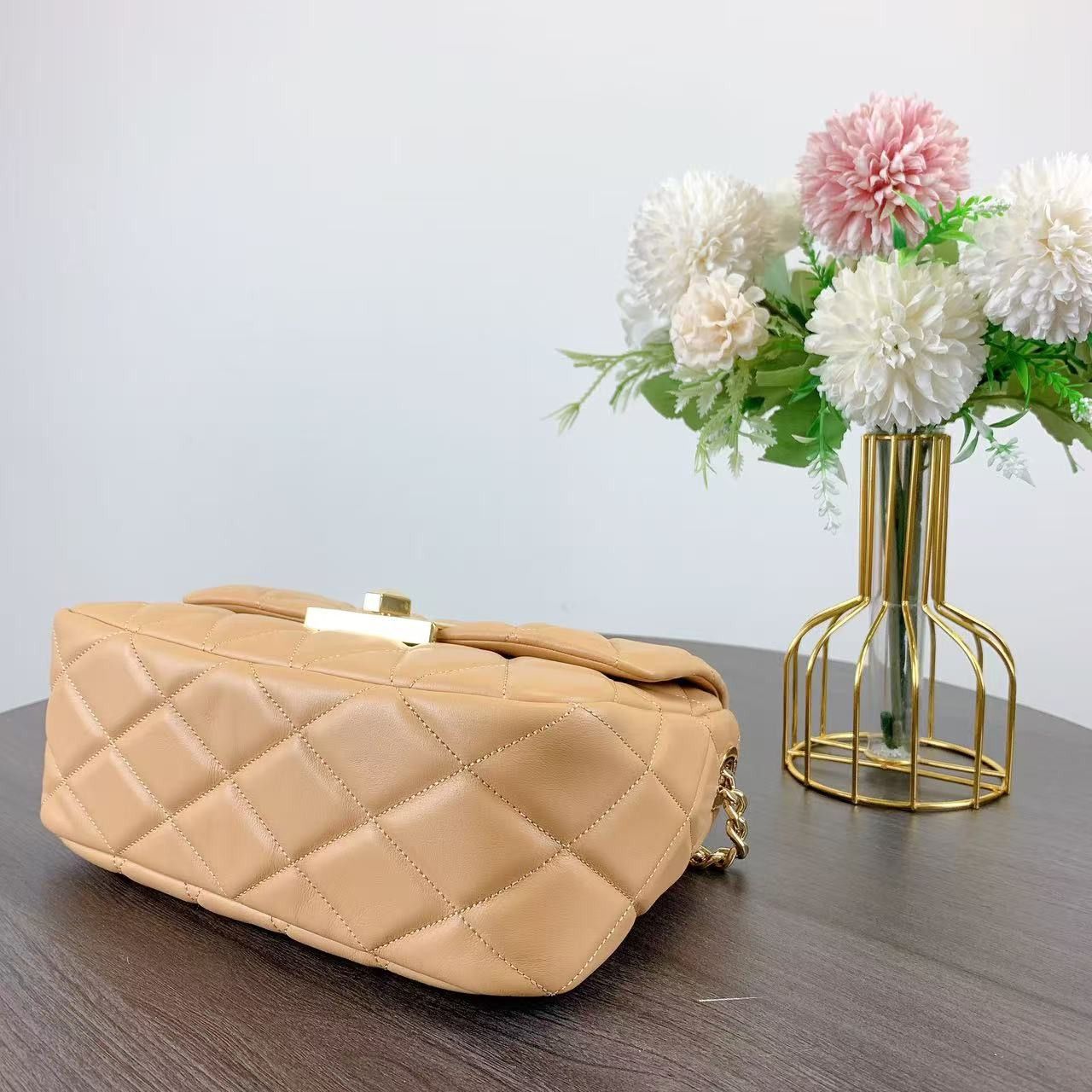 Kate Spade Kate Spade KJ949 Carey Quilted Small Flap Crossbody Mousse Size ONE SIZE - 5 Thumbnail
