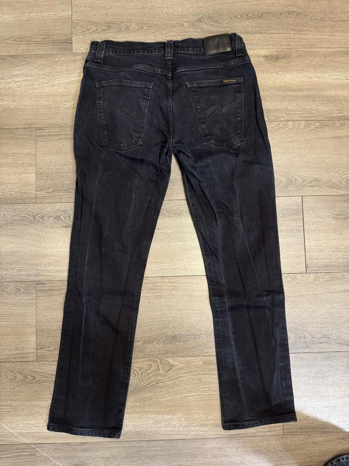 Other Nudie Jeans Jeans Mens 32x32 Blue Denim Regular Straight Fit Size US 32 / EU 48 - 6 Thumbnail