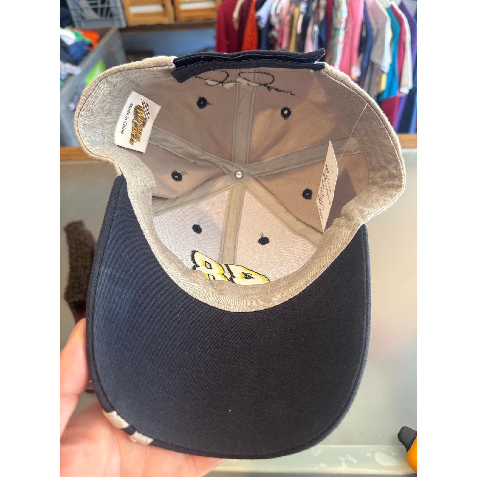 Winners Circle Jimmie Johnson Lowes Racing Hat Velcro Back Size ONE SIZE - 5 Thumbnail