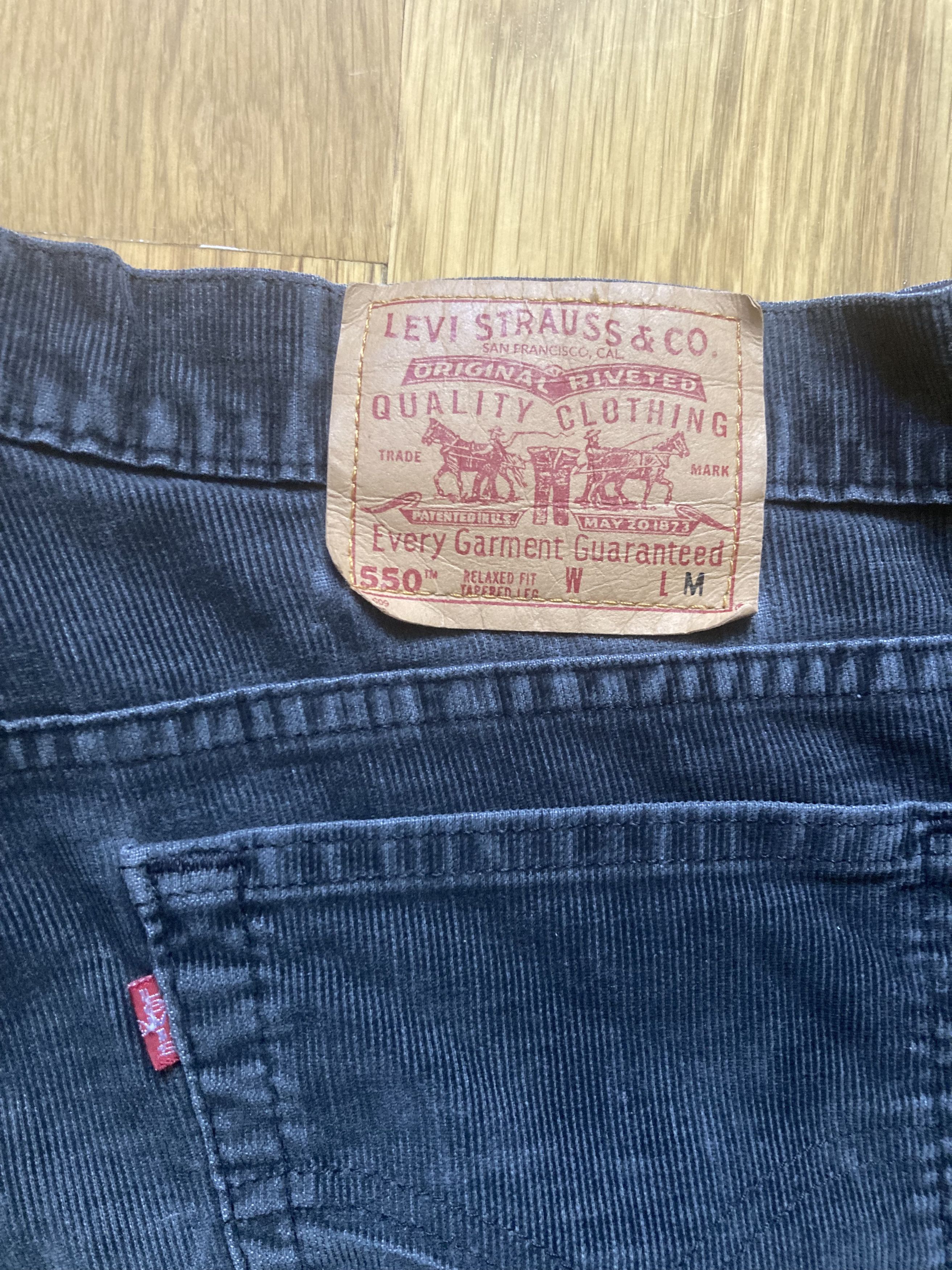 Levi's Vintage Levi's Navy Corduroy Pants Size US 33 - 3 Thumbnail