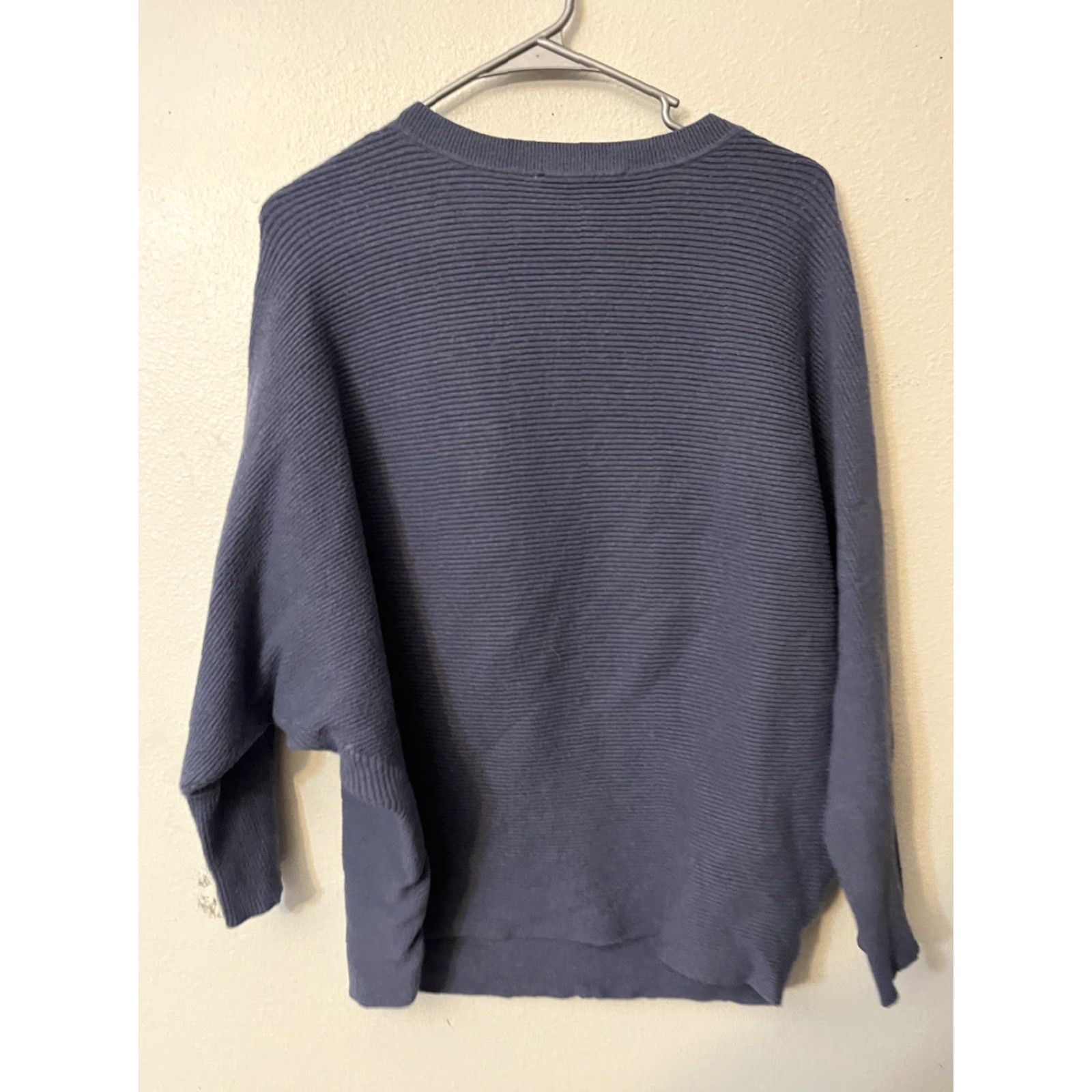 Vintage PHILOSOPHY Pullover Sweater Long Sleeve V-Neck Blue XS? (Note: Original size 1X) Size XL / US 12-14 / IT 48-50 - 3 Thumbnail