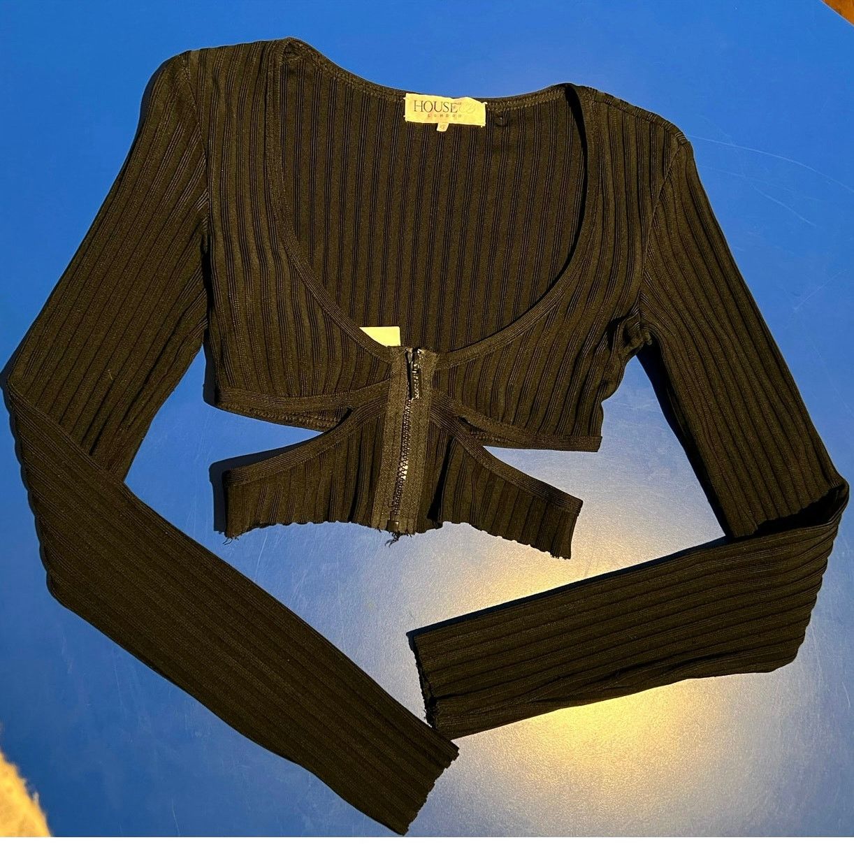 House of CB House of CB Black Top Size XS / US 0-2 / IT 36-38 - 2 Thumbnail