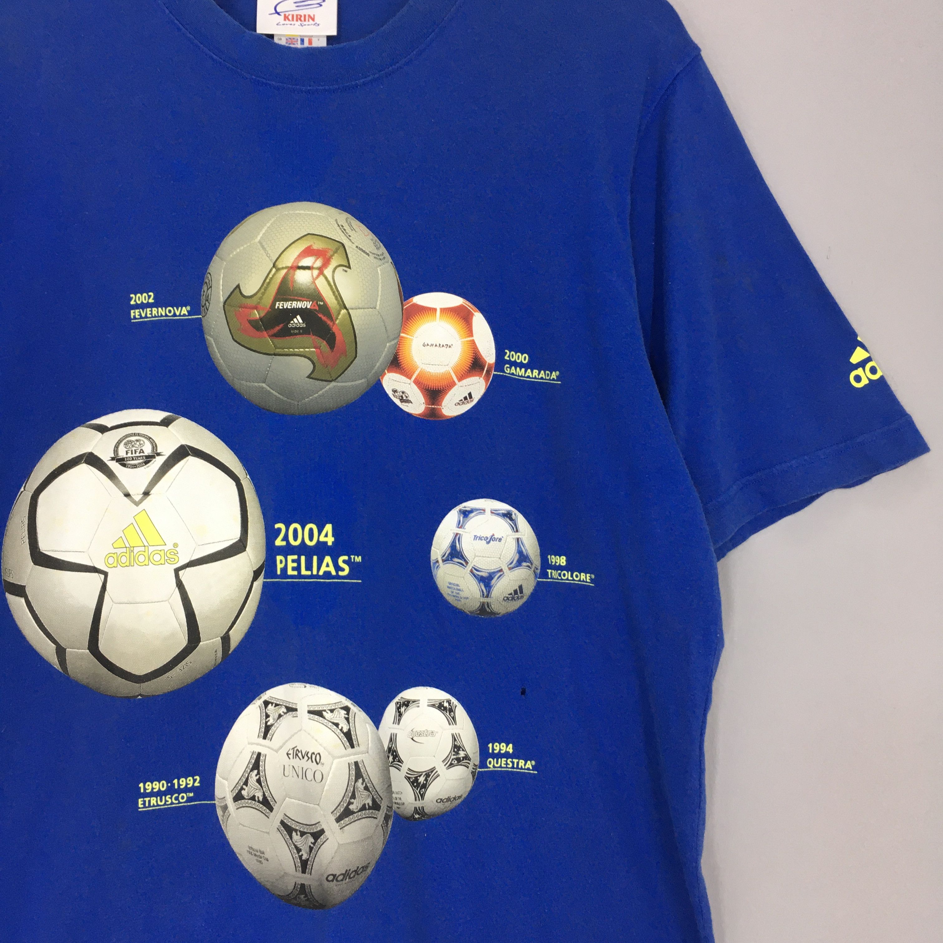 Adidas × Vintage Vintage Y2K Adidas Japan Soccer T Shirt Large Size US L / EU 52-54 / 3 - 2 Thumbnail