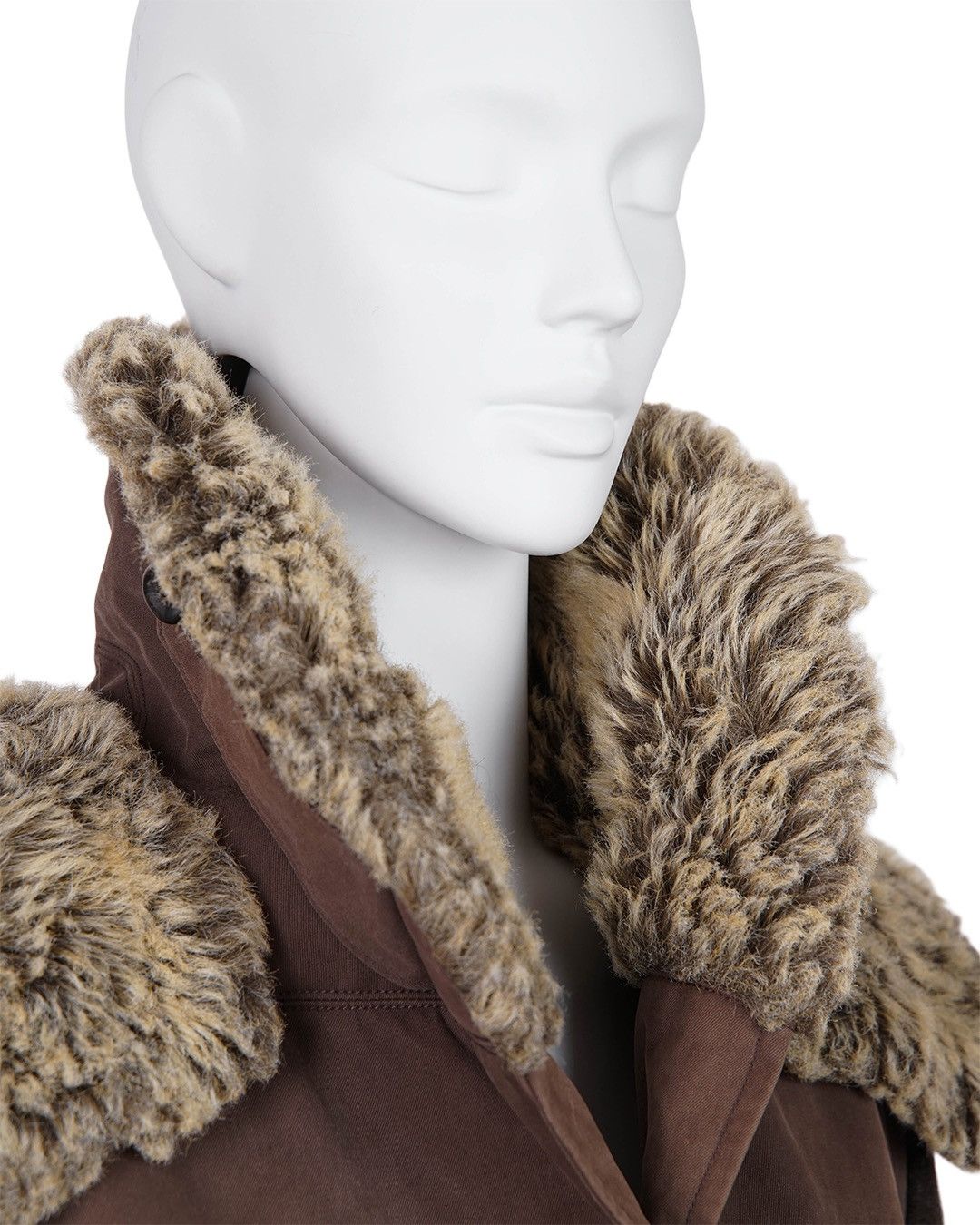 Issey Miyake Issey Miyake F/W1997 Fur Attached Jacket Size L / US 10 / IT 46 - 10 Thumbnail