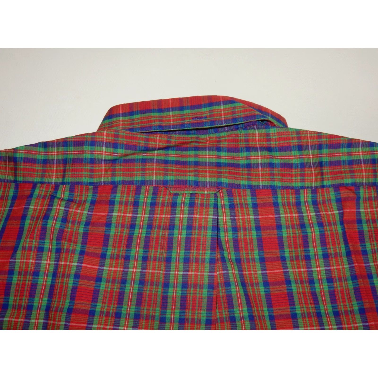 Gant VINTAGE GANT Men's Short Sleeve Button-Up Shirt Size Large Red Plaid 90s Size US L / EU 52-54 / 3 - 4 Thumbnail