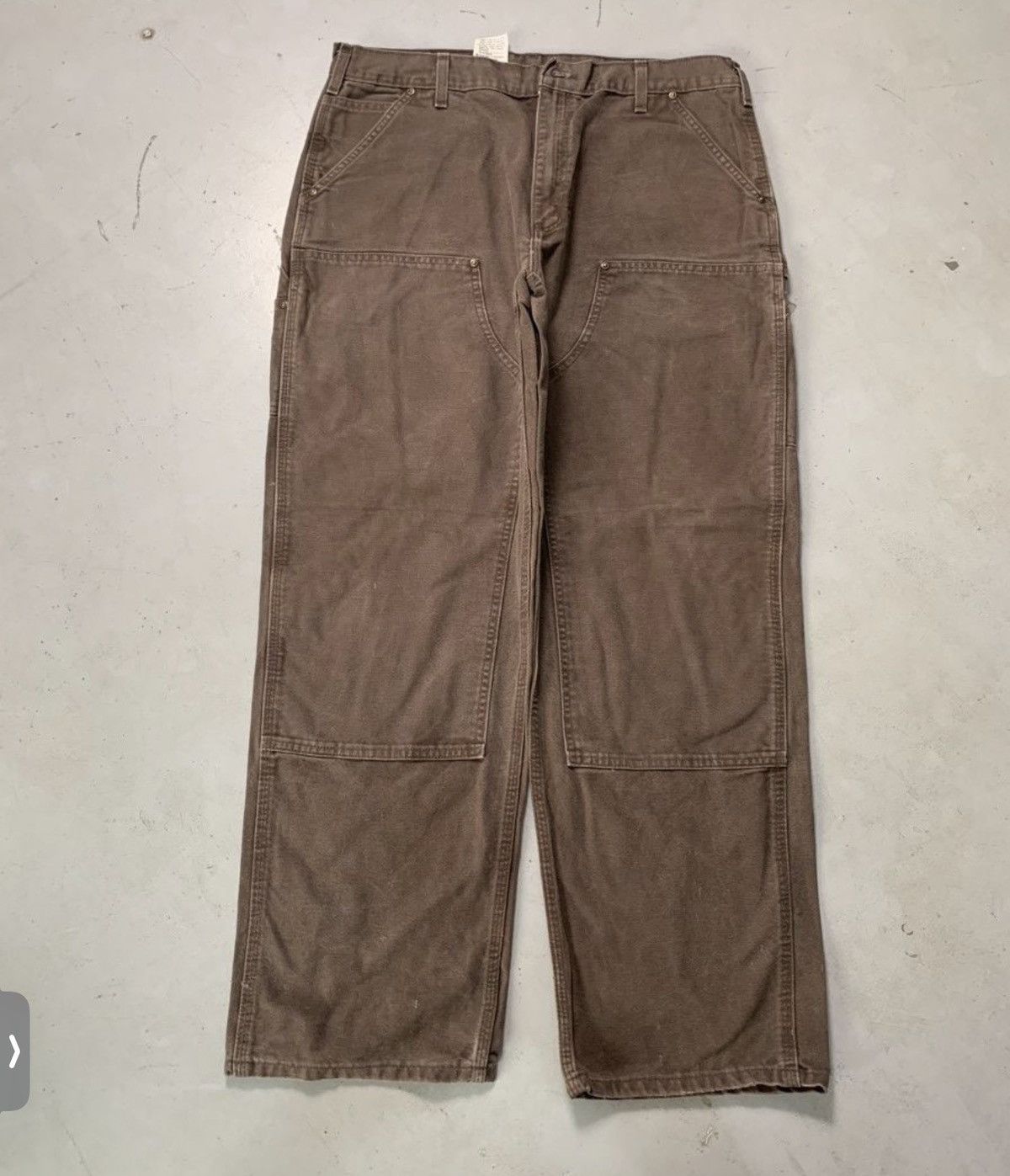 Carhartt Vintage carhartt faded double knee workwear Size US 36 / EU 52 - 1 Thumbnail