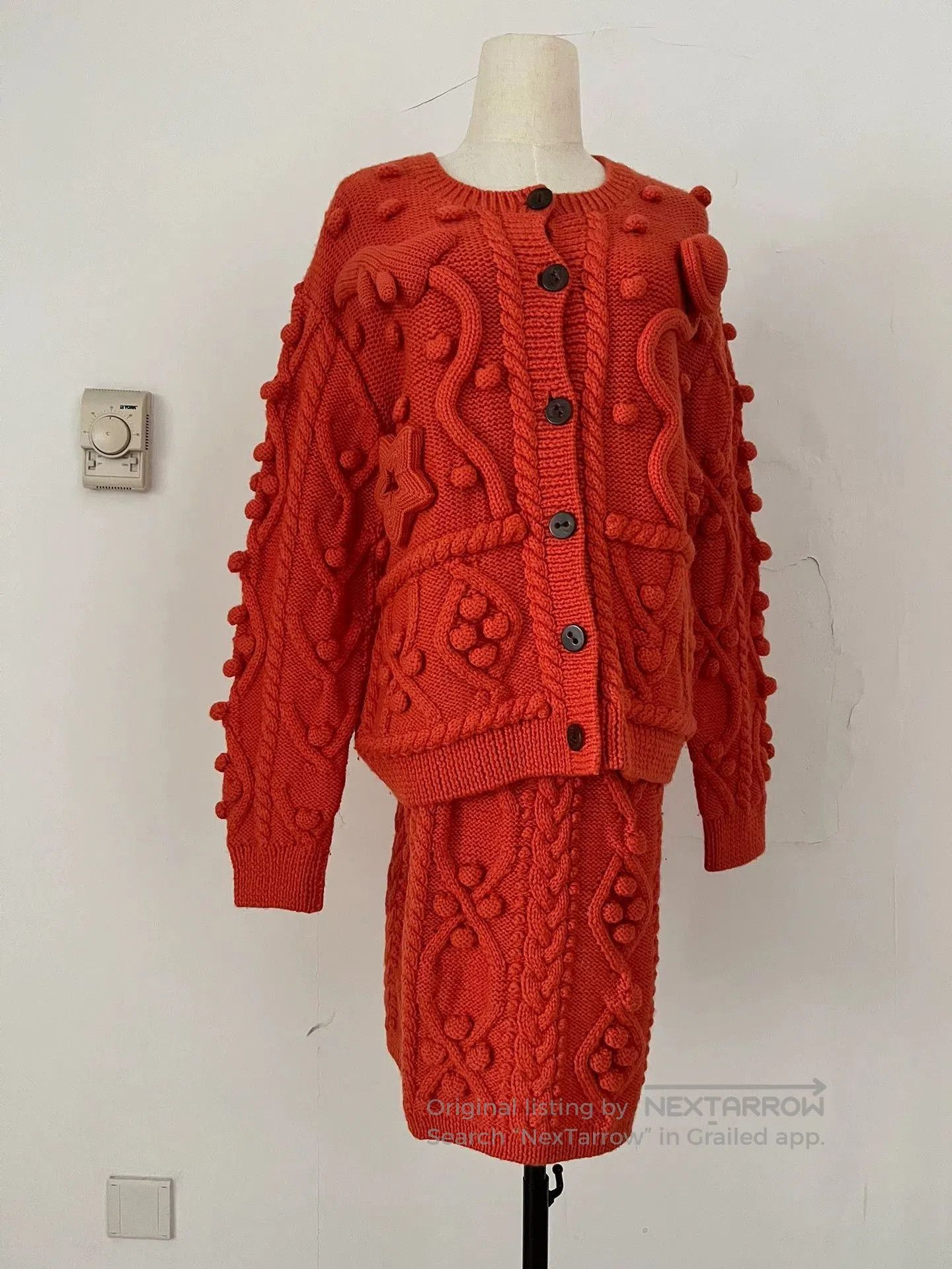 Issey Miyake Issey Miyake 3D Satellite Sweater Skirt Set. Size M / US 6-8 / IT 42-44 - 1 Thumbnail