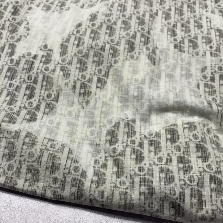 Other Dior Dior FW21 Oblique Print Long Sleeve Shirt 0079-2507 Size US L / EU 52-54 / 3 - 9 Thumbnail