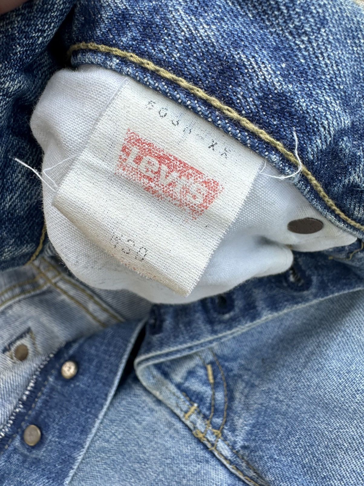 Levi's Vintage Clothing Vintage Levis 503B XX Big E Japan Selvedge Jeans W29 Size US 29 - 20 Thumbnail