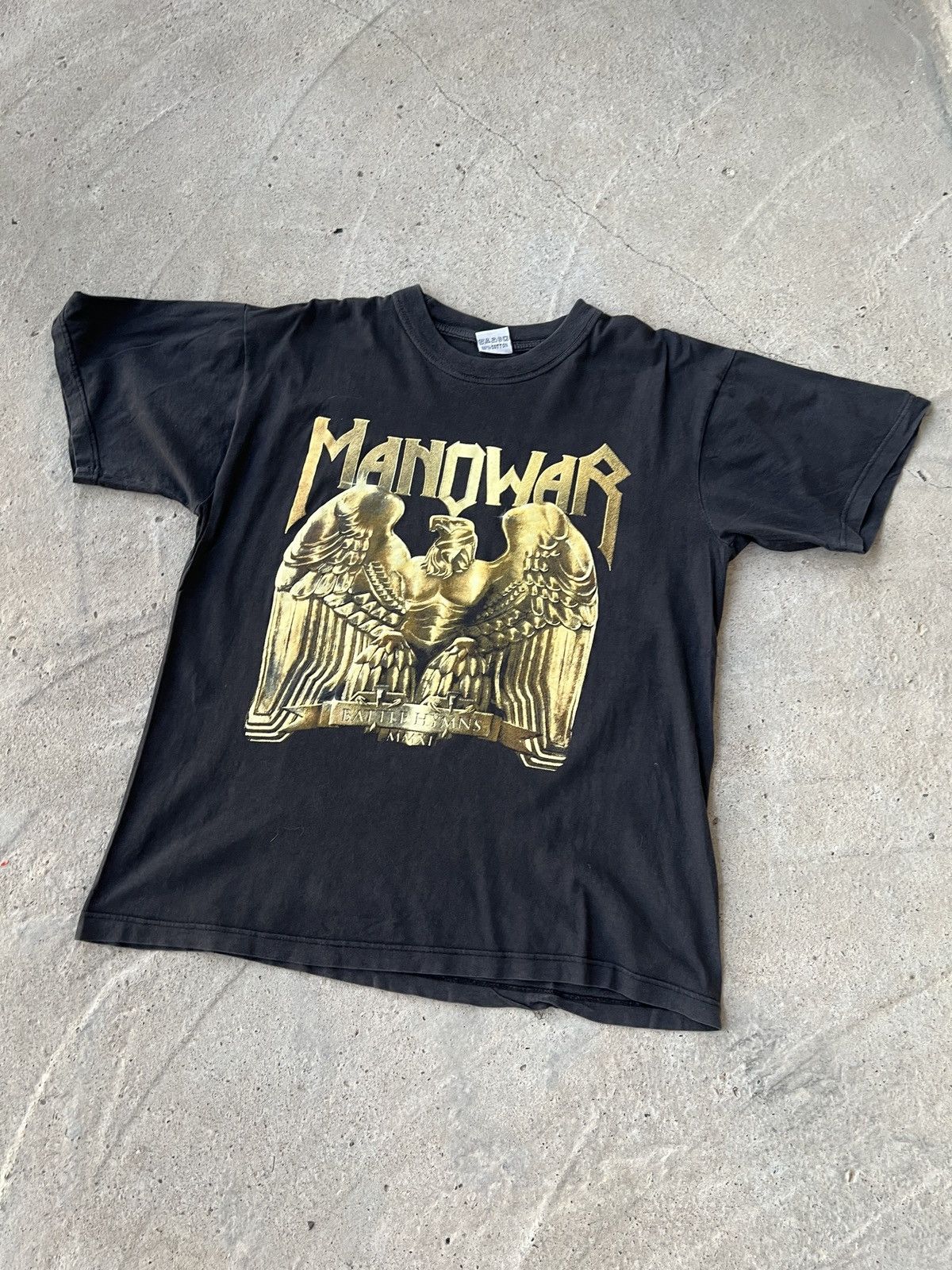 Vintage Manowar Vintage Tee Size US XL / EU 56 / 4 - 1 Thumbnail